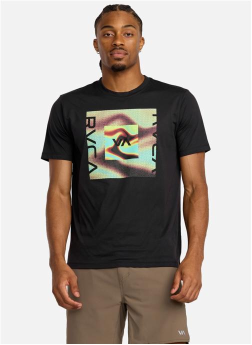RVCA Tee-shirts VA Balance Fill homme noir