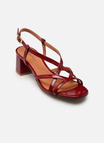 Sandales Cipli femme bordeaux