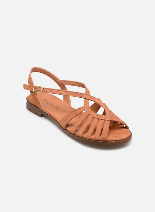 Georgia Rose Sandales plates Colibri femme marron