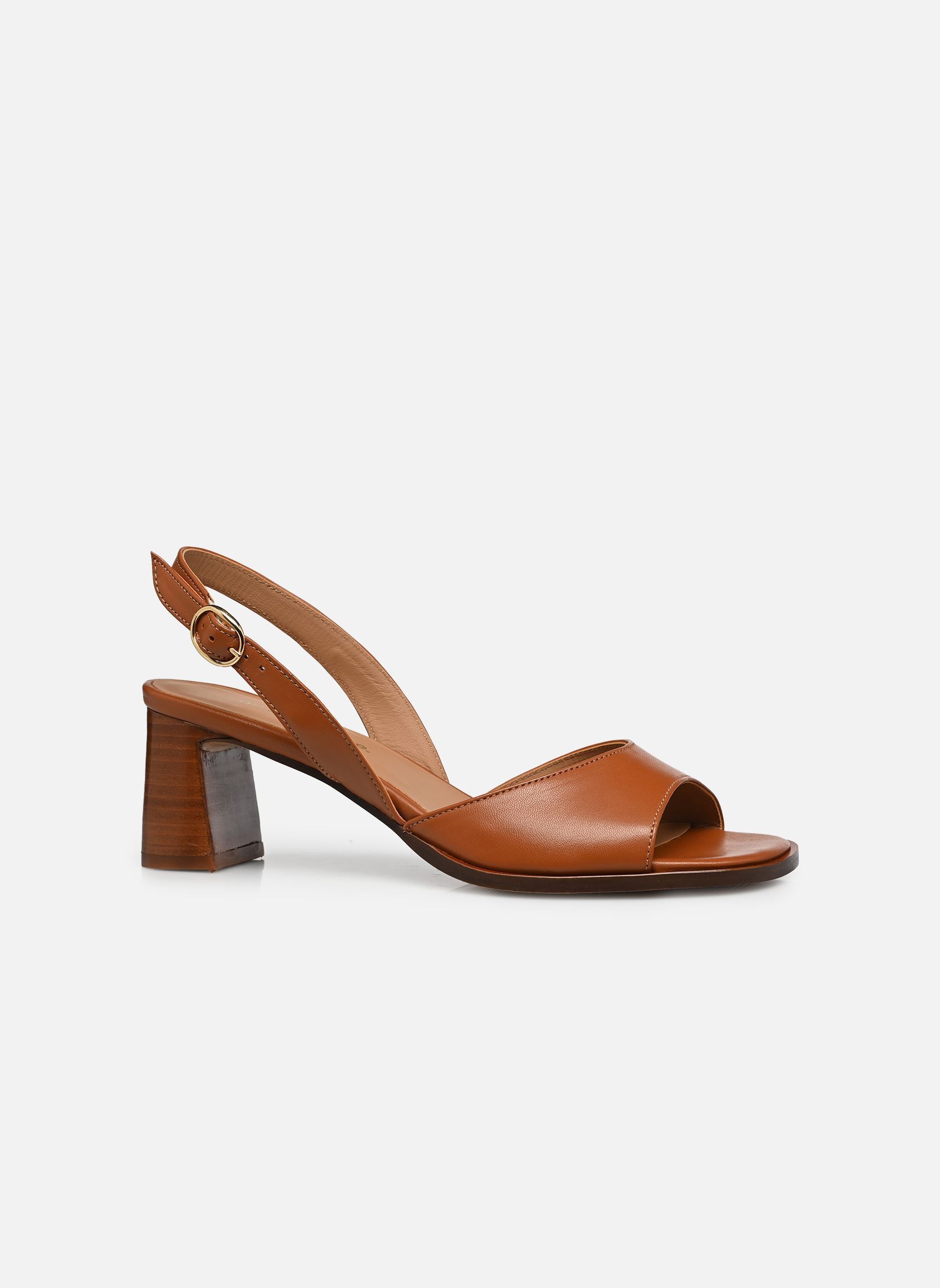 Sandales Mimi femme marron Georgia Rose Sandales Mimi femme marron Cognac