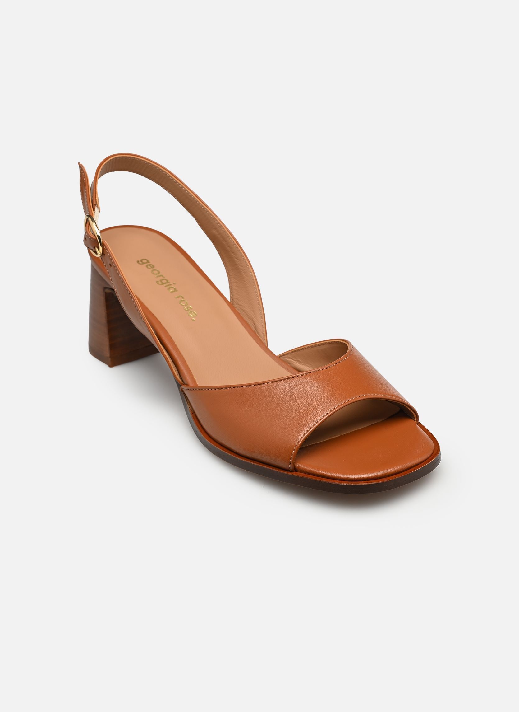 Sandales Mimi femme marron Georgia Rose Sandales Mimi femme marron Cognac