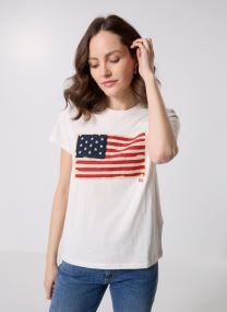 Tee-shirts manches courtes Afs White Ss Flag Tee homme blanc Polo Ralph Lauren Tee-shirts manches courtes Afs White Ss Flag Tee homme blanc NEVIS