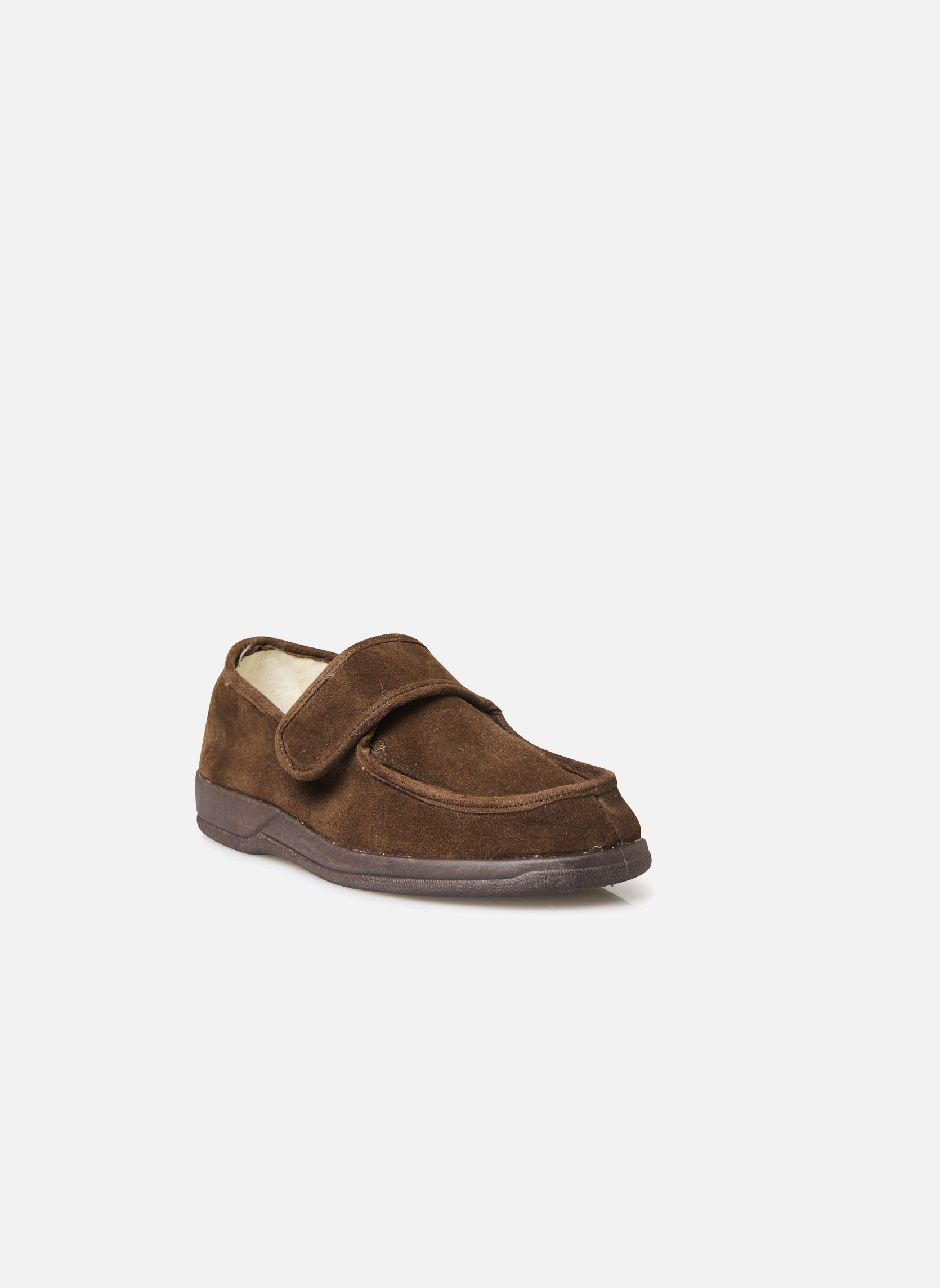 Chaussons PANTOUFLES femme marron Pediconfort Chaussons PANTOUFLES femme marron Marron