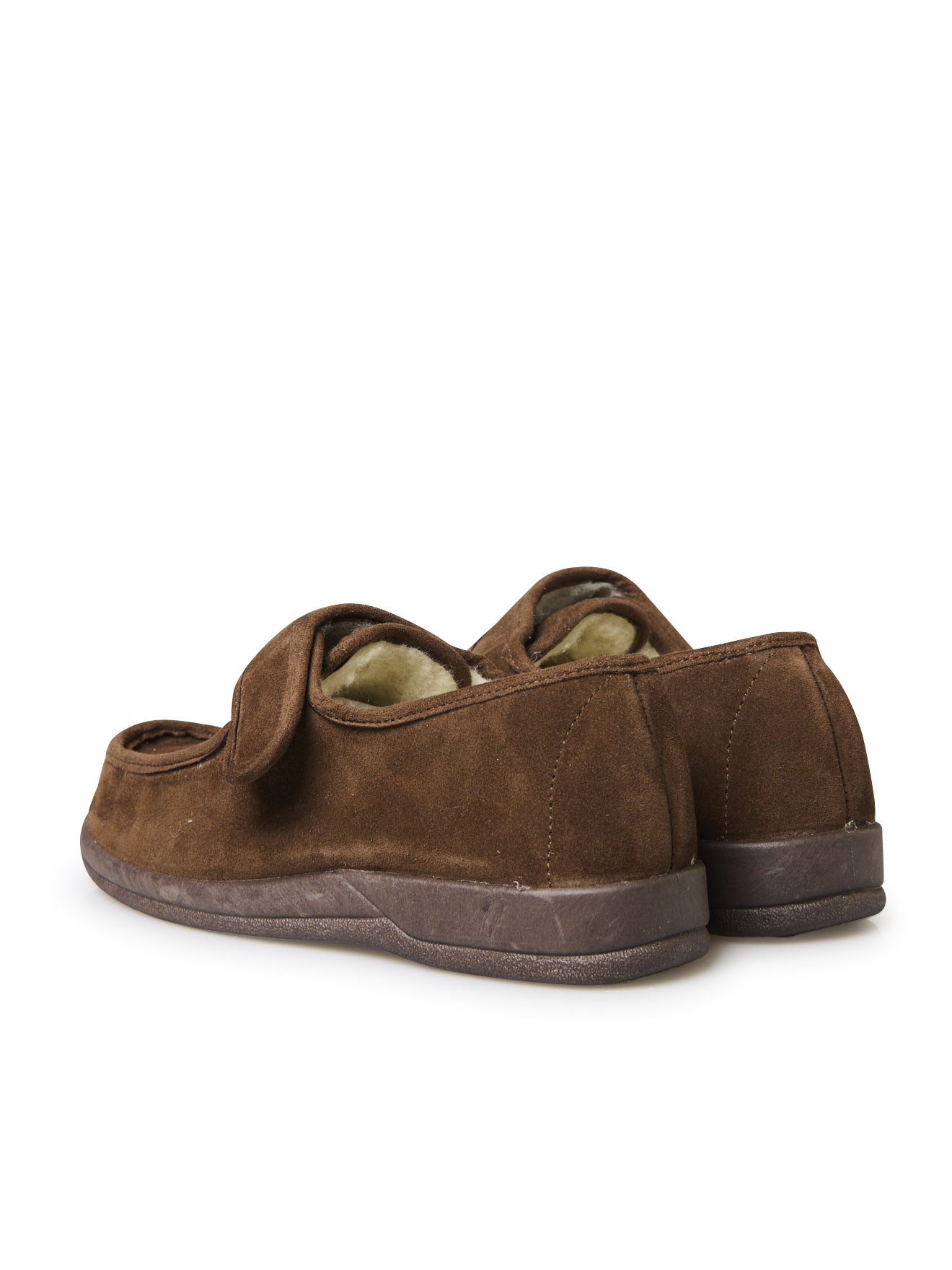 Chaussons PANTOUFLES femme marron Pediconfort Chaussons PANTOUFLES femme marron Marron