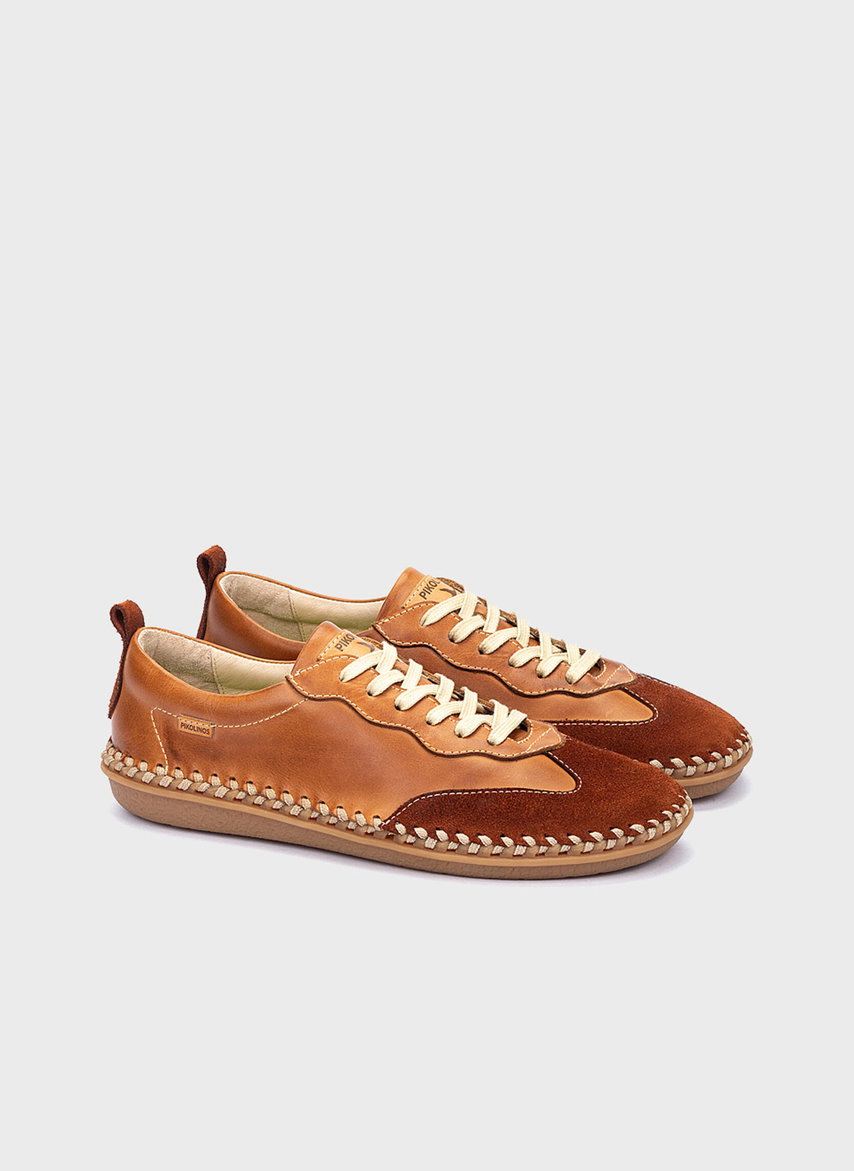 Baskets basses PATERNA homme marron Pikolinos Baskets basses PATERNA homme marron Cognac