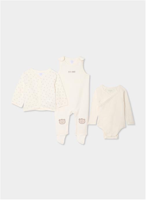 KIMBALOO Ensembles Ensemble - KIM1_SET_COMBI_OURS garçon beige