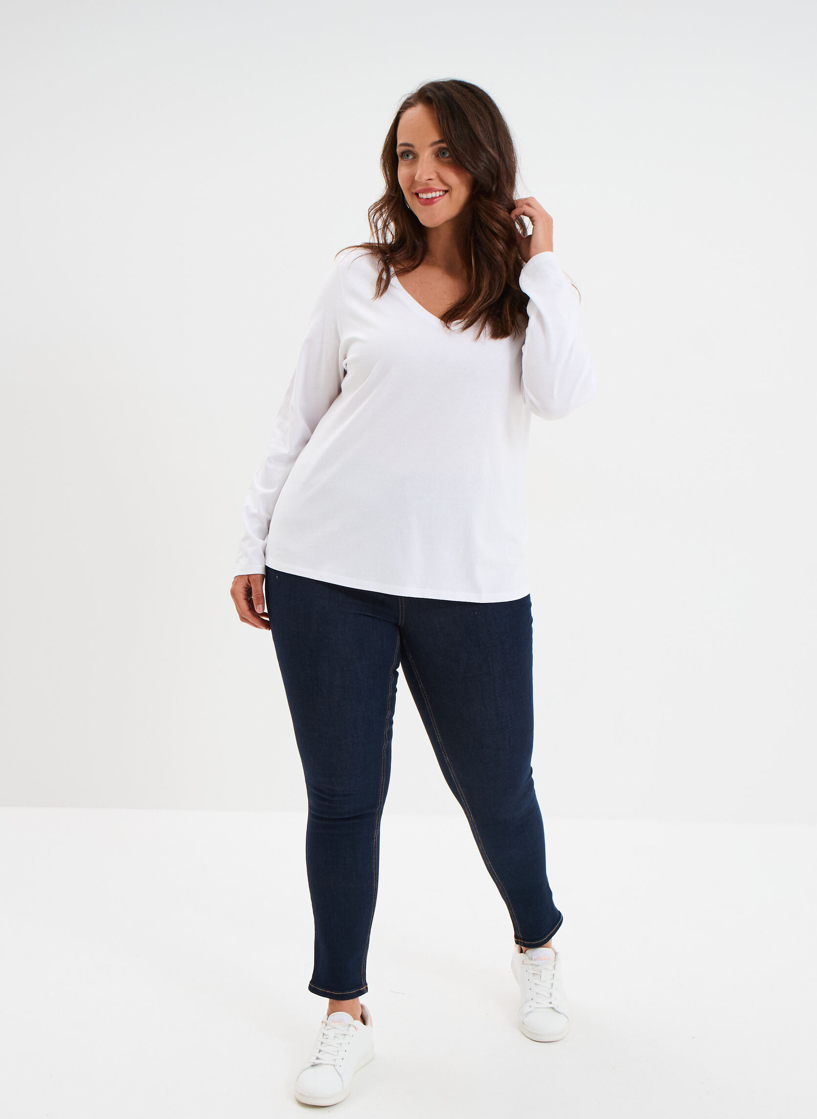Jeans droit Jean - MOD3_DEIMY25 femme bleu MODAVISTA Jeans droit Jean - MOD3_DEIMY25 femme bleu Bleu foncé