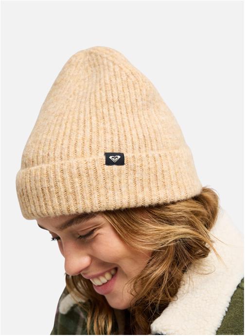 Roxy Bonnets Bonnet WIND EFFECT. femme beige