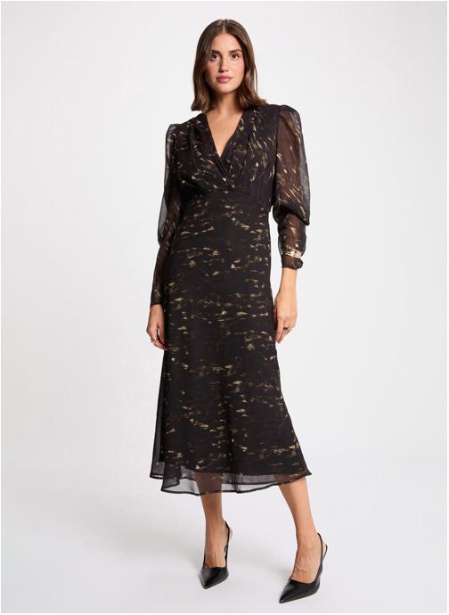 Morgan Robes 252-ROOD.F femme noir