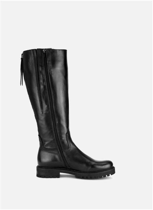 Bottes à Lacets Pastelle En Cuir Noir - Taille 37 - Talons Plats - Occasion Très Bon état