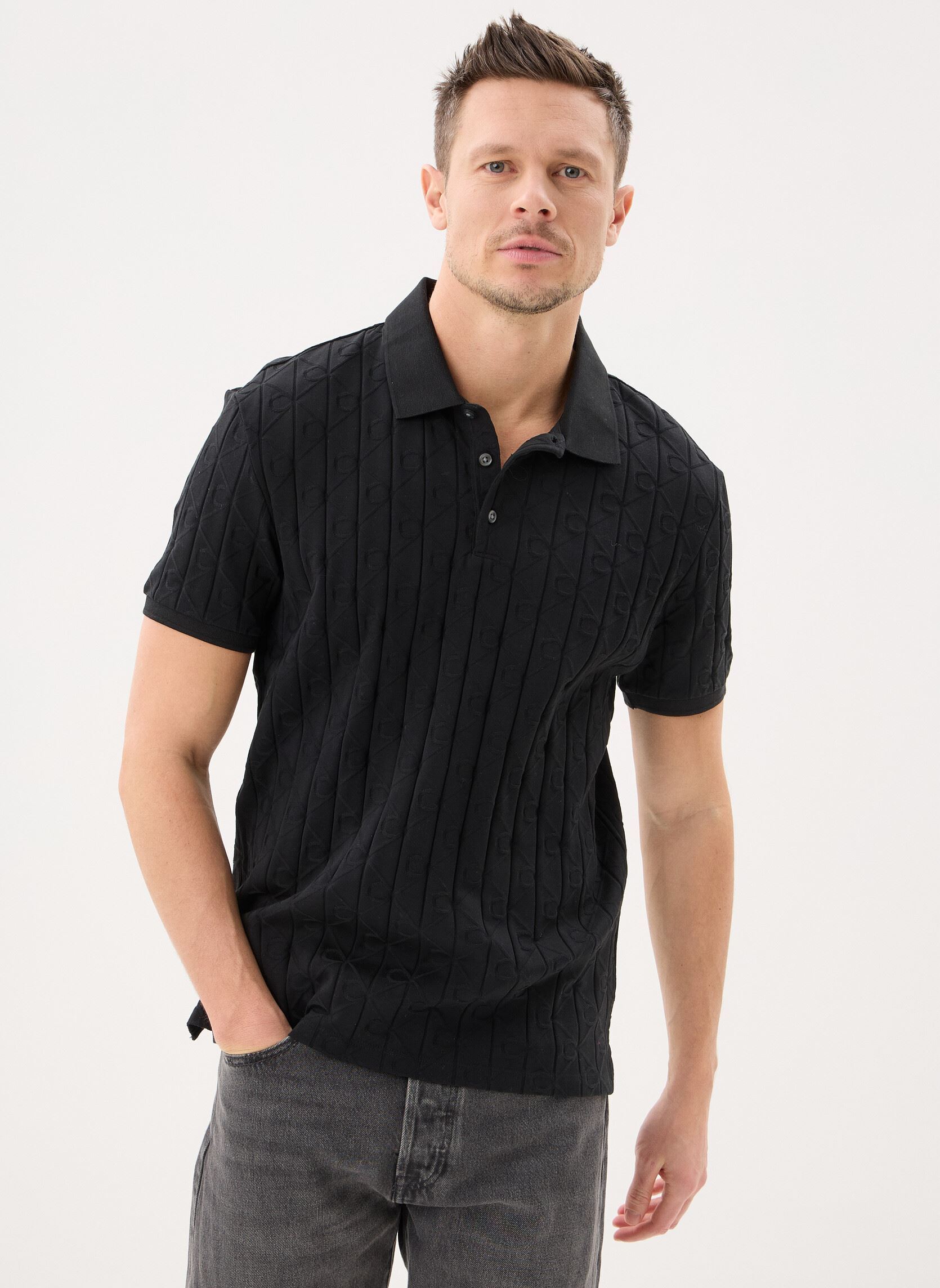 Vêtements Calvin Klein Jeans Ss Dbl Mercerized pour Homme