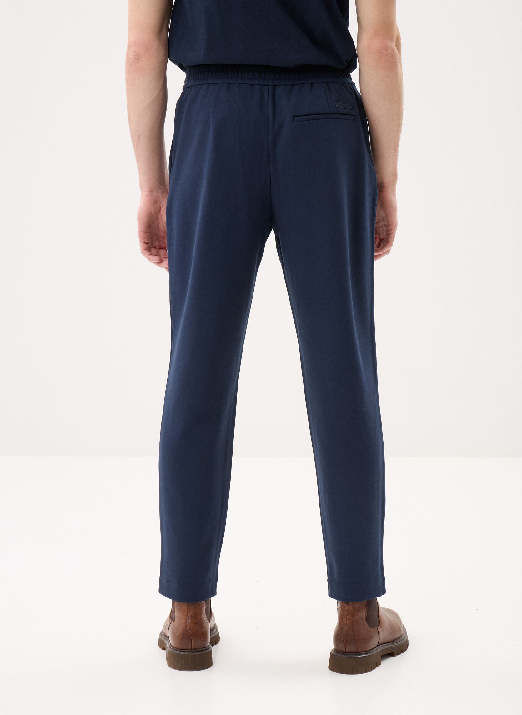 Slim fit en skinny jeans Slim Tapered Knit heren blauw Calvin Klein Jeans Slim fit en skinny jeans Slim Tapered Knit heren blauw BLUE
