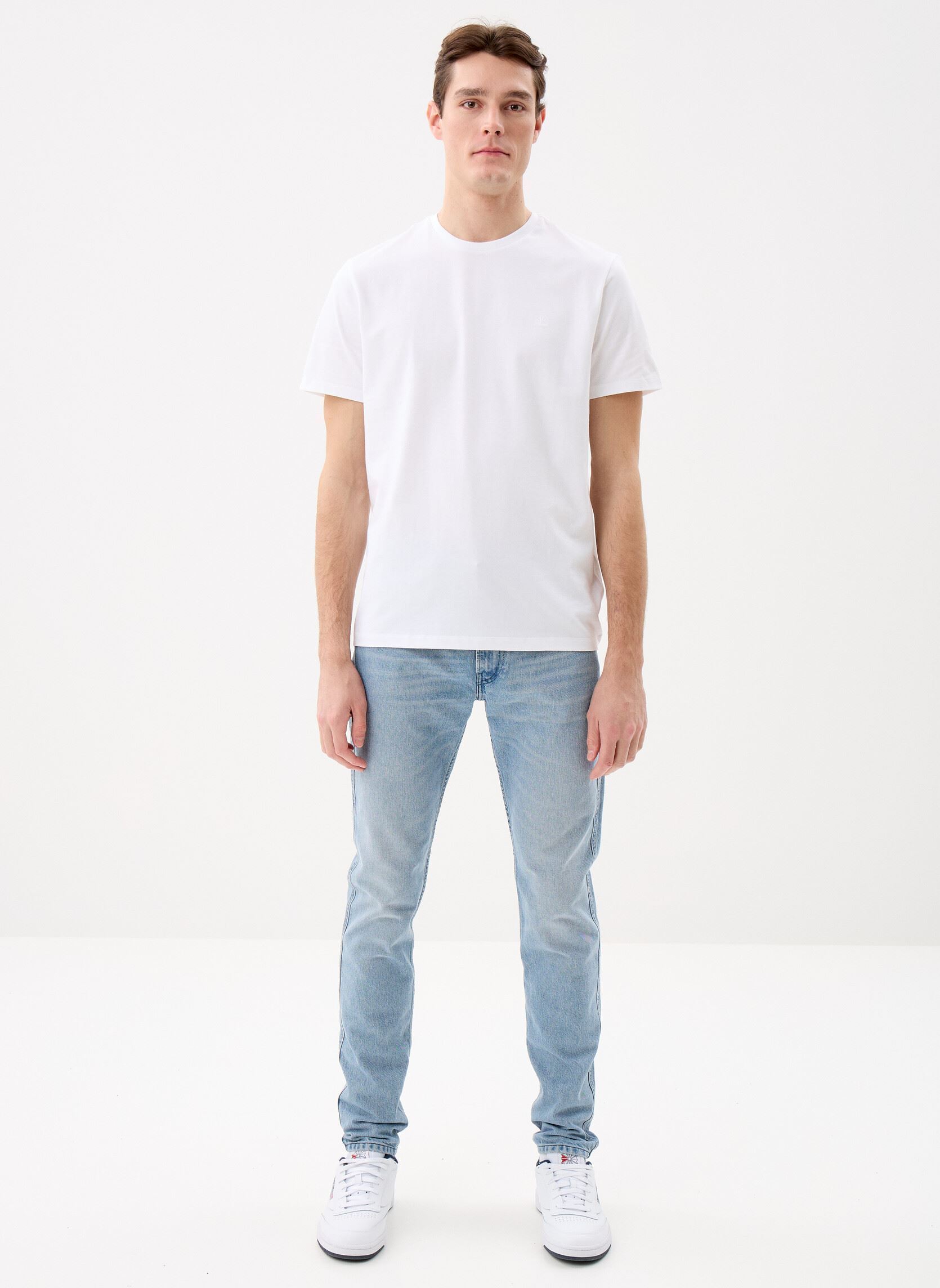 T-shirts met korte mouwen Ss Classic Monogram heren meerkleurig Calvin Klein Jeans T-shirts met korte mouwen Ss Classic Monogram heren meerkleurig MULTI