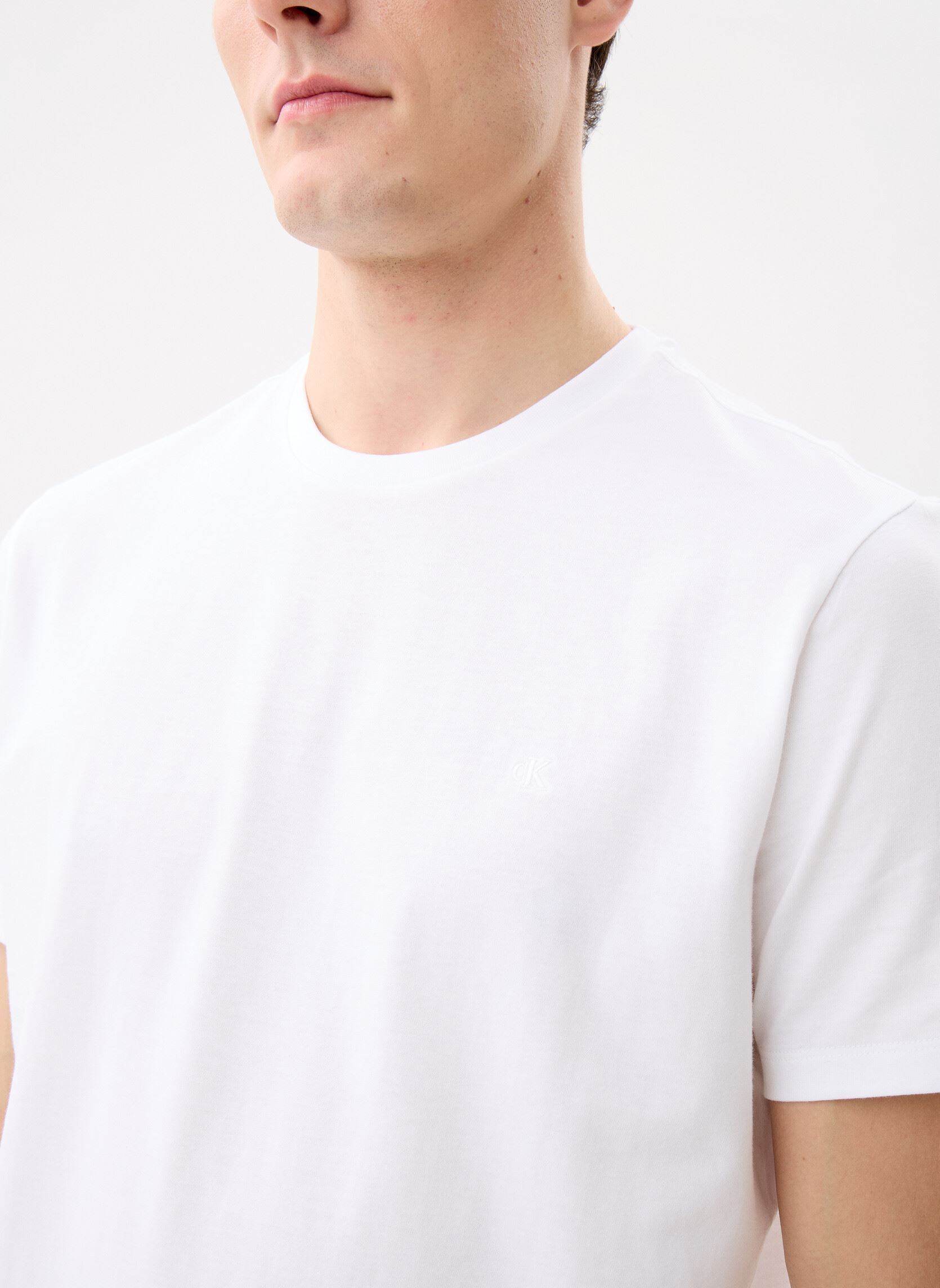 T-shirts met korte mouwen Ss Classic Monogram heren meerkleurig Calvin Klein Jeans T-shirts met korte mouwen Ss Classic Monogram heren meerkleurig MULTI