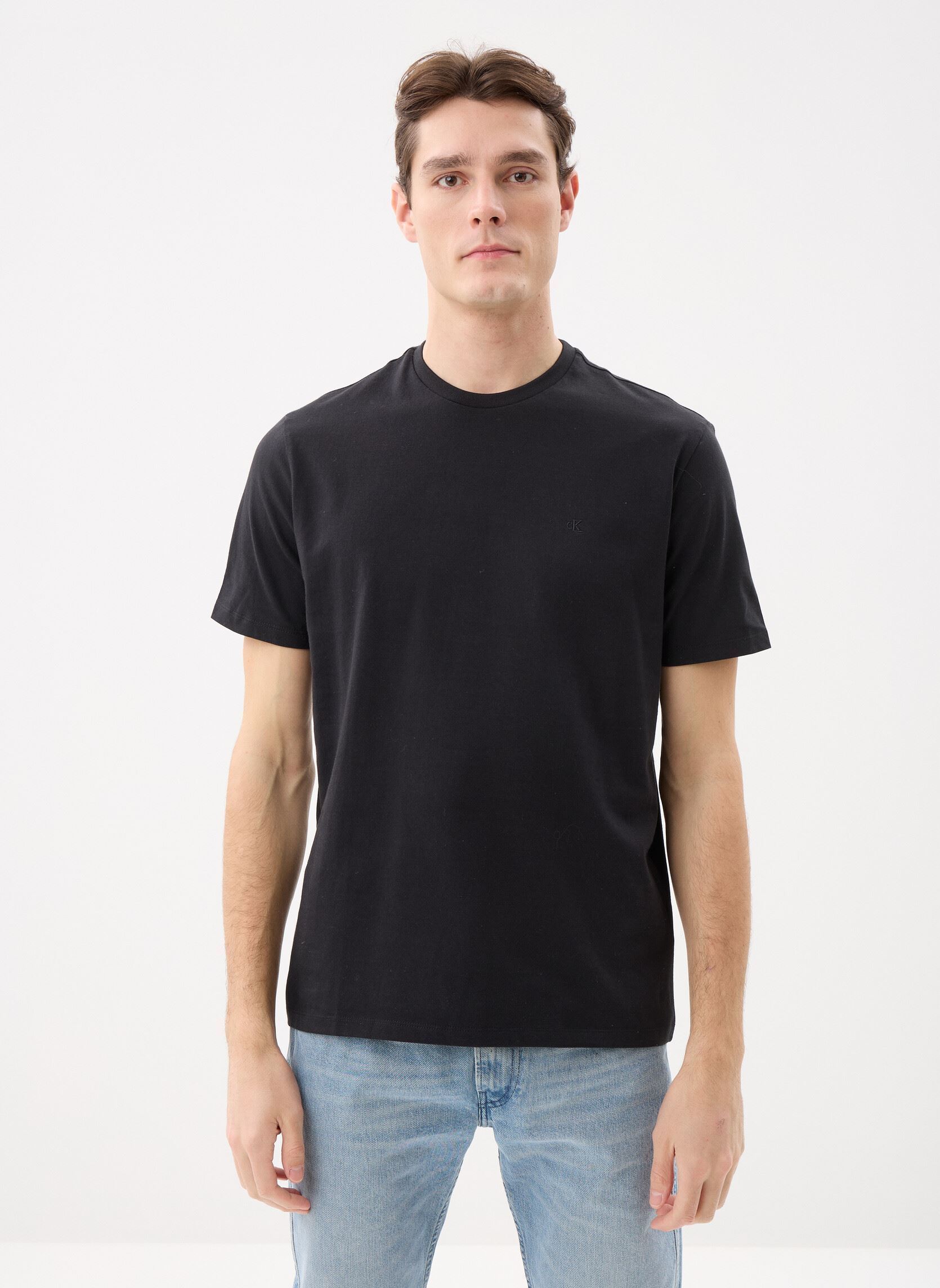 T-shirts met korte mouwen Ss Classic Monogram heren meerkleurig Calvin Klein Jeans T-shirts met korte mouwen Ss Classic Monogram heren meerkleurig MULTI