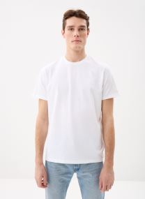 T-shirts met korte mouwen Ss Classic Monogram heren wit