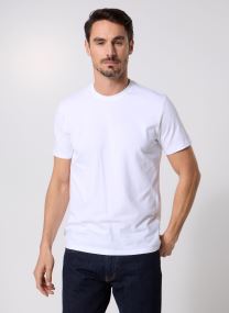 T-shirts met korte mouwen Ss Classic Monogram heren wit