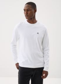 T-shirts met lange mouwen Ls Easy Monogram Tee heren zwart