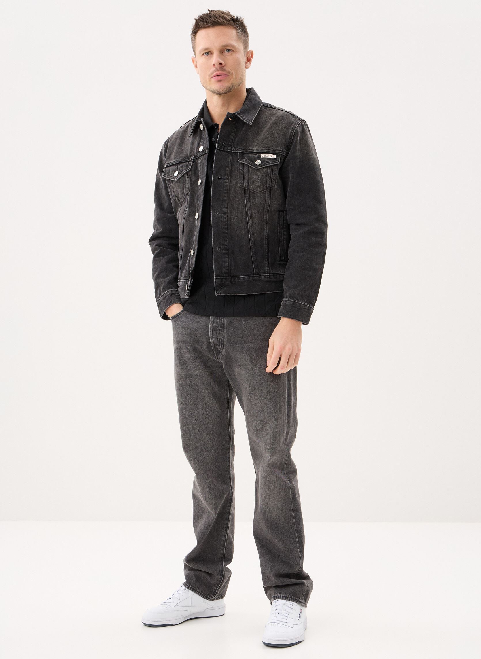 Vestes en jean Klein Black Classic homme noir Calvin Klein Jeans Vestes en jean Klein Black Classic homme noir BLACK