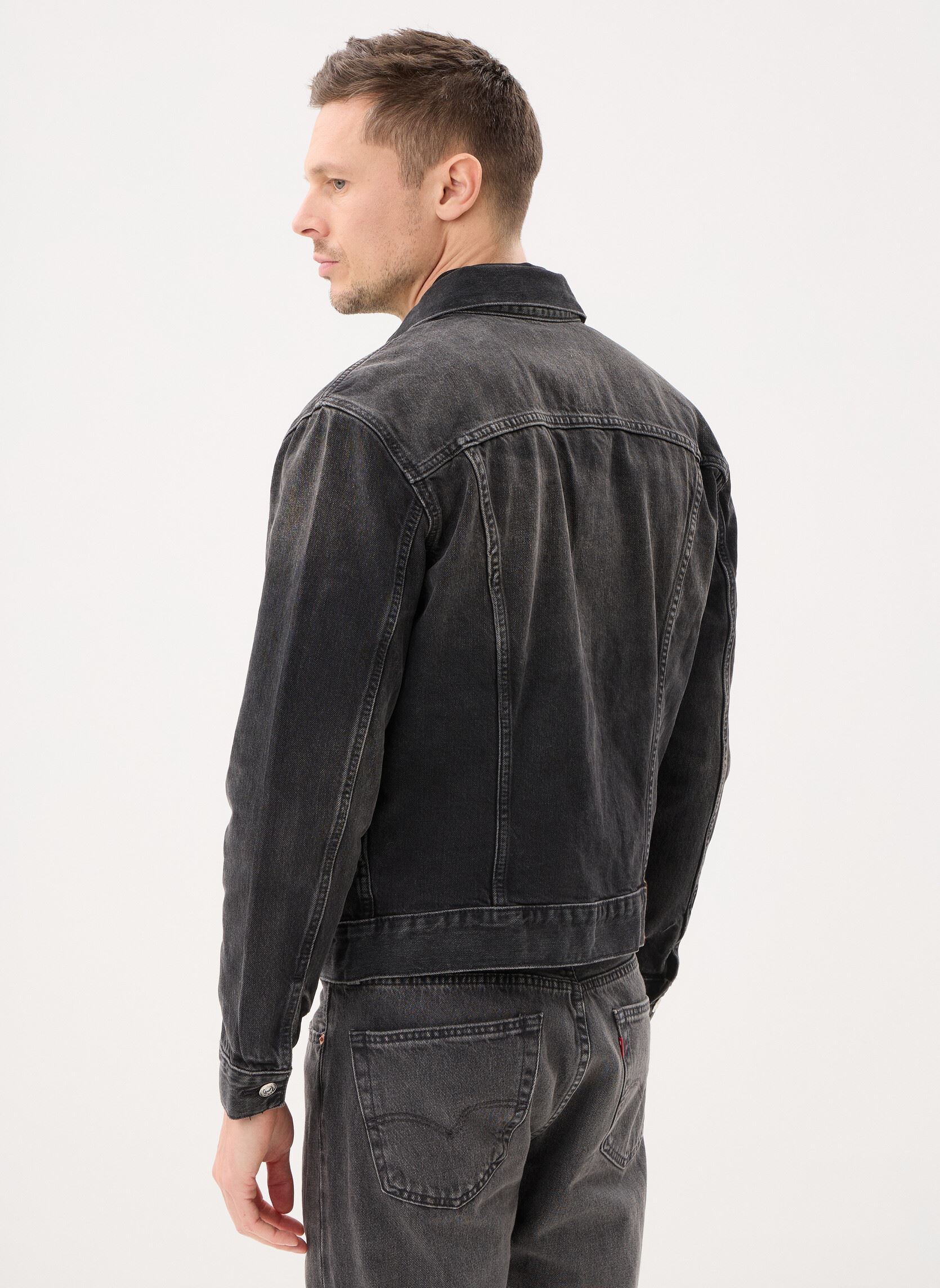 Vestes en jean Klein Black Classic homme noir Calvin Klein Jeans Vestes en jean Klein Black Classic homme noir BLACK