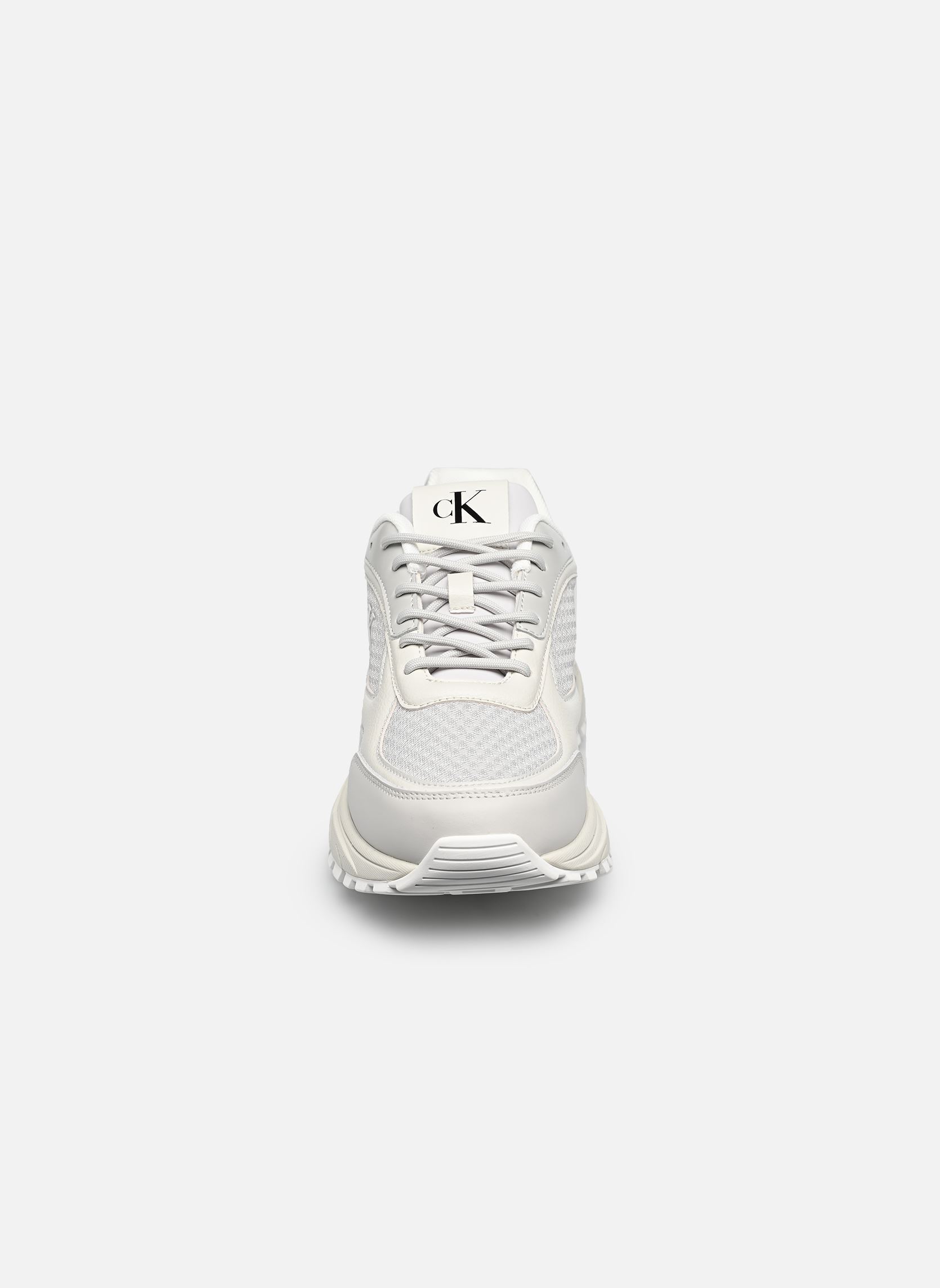 Sneaker HIKE RUNNER LACEUP M herren grau Calvin Klein Sneaker HIKE RUNNER LACEUP M herren grau OYSTER MUSHROOM/VAPOROUS/SILVE
