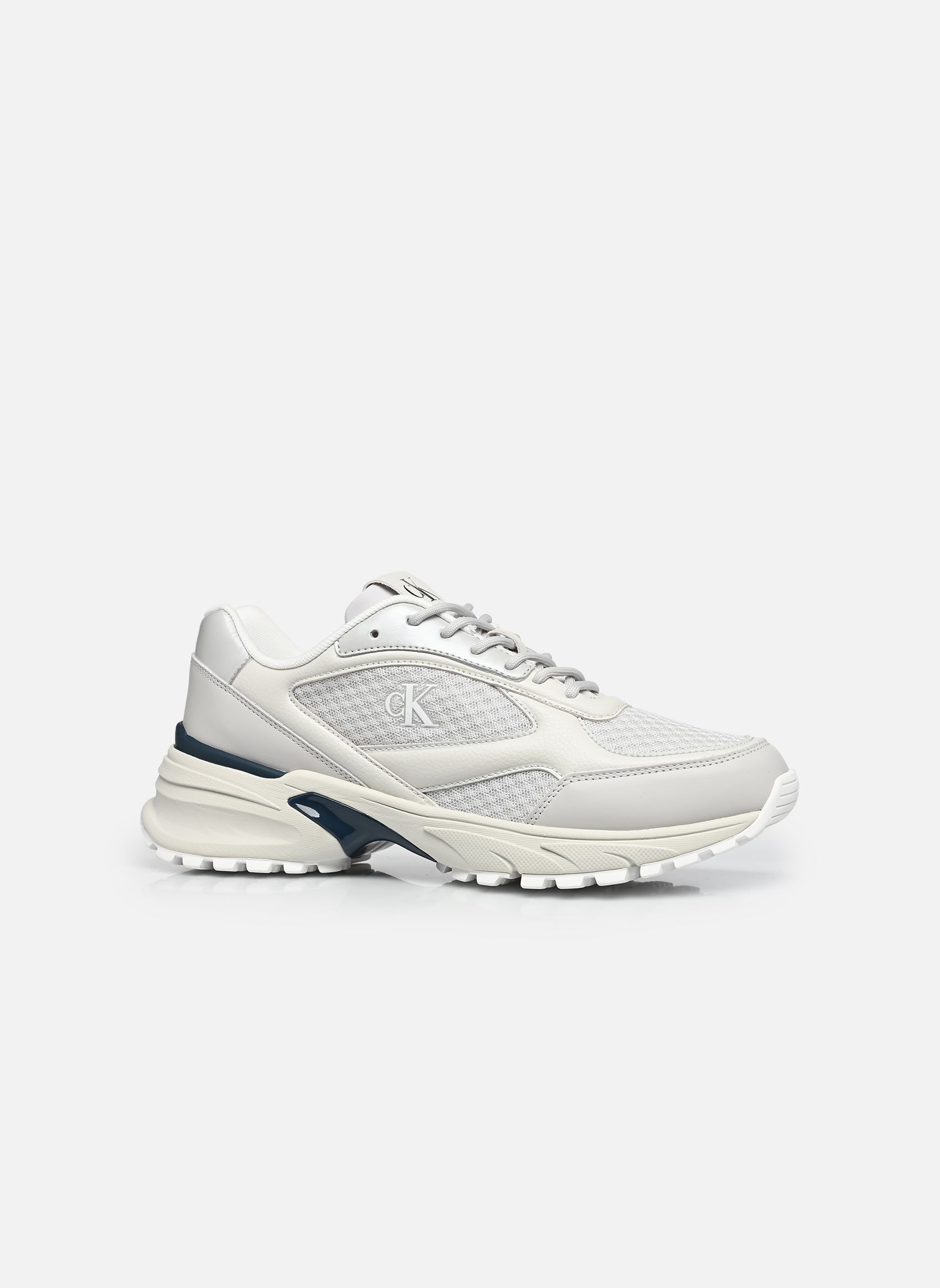 Sneaker HIKE RUNNER LACEUP M herren grau Calvin Klein Sneaker HIKE RUNNER LACEUP M herren grau OYSTER MUSHROOM/VAPOROUS/SILVE