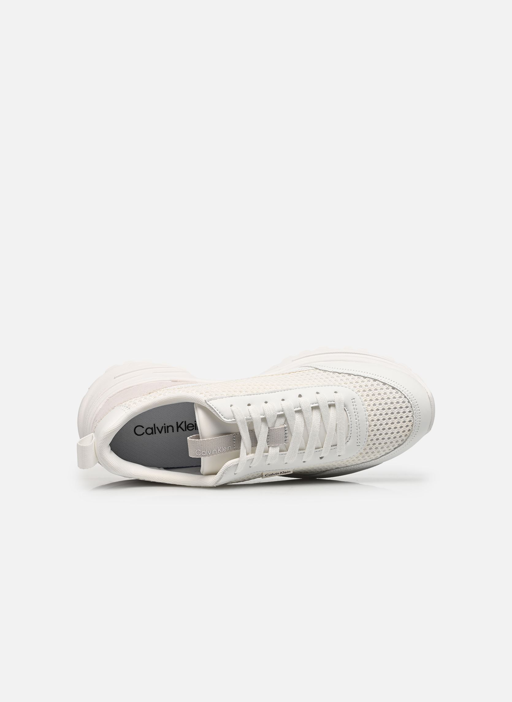 Baskets HIKE RUNNER LACEUP M homme blanc Calvin Klein Baskets HIKE RUNNER LACEUP M homme blanc WHITE