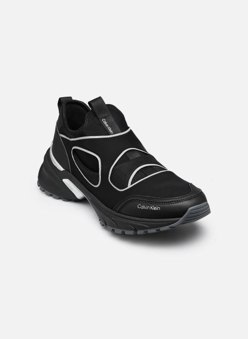 Calvin Klein Baskets HIKE RUNNER SOCK MIX homme noir