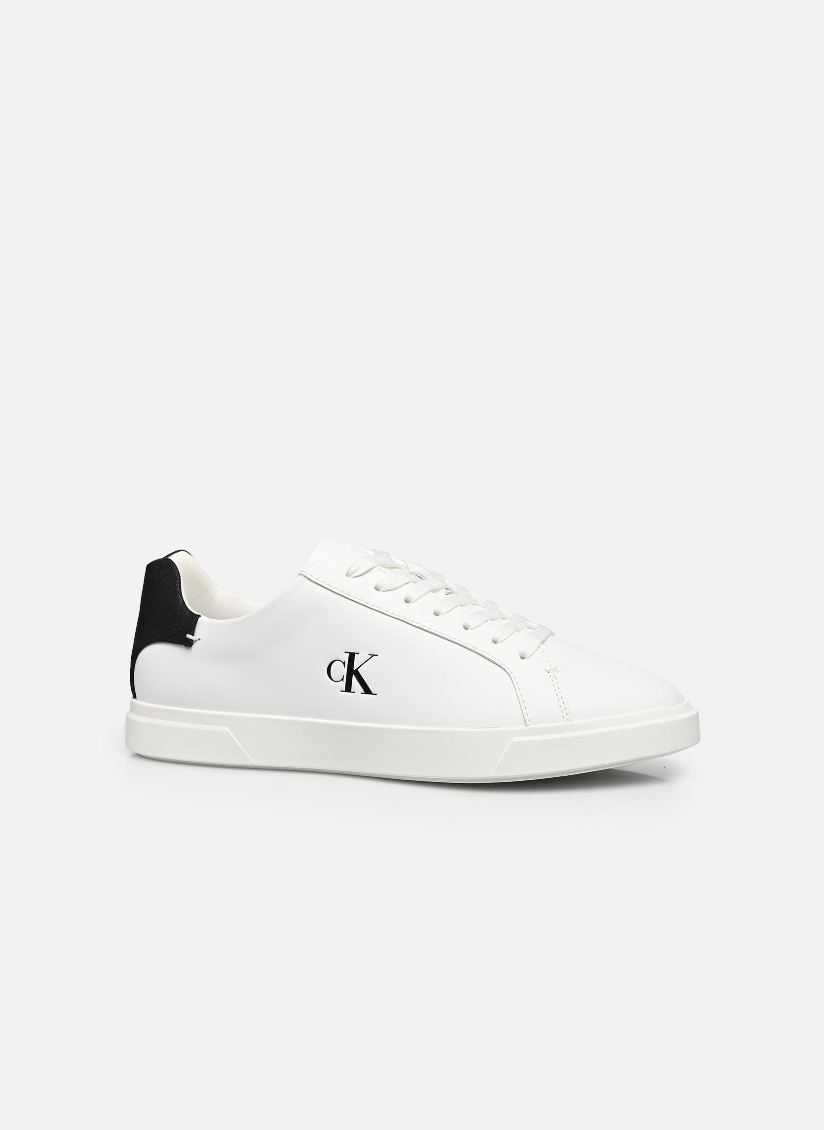 Sneakers LOW PRO CUP LACEUP L dames wit Calvin Klein Sneakers LOW PRO CUP LACEUP L dames wit BRIGHT WHITE/BLACK