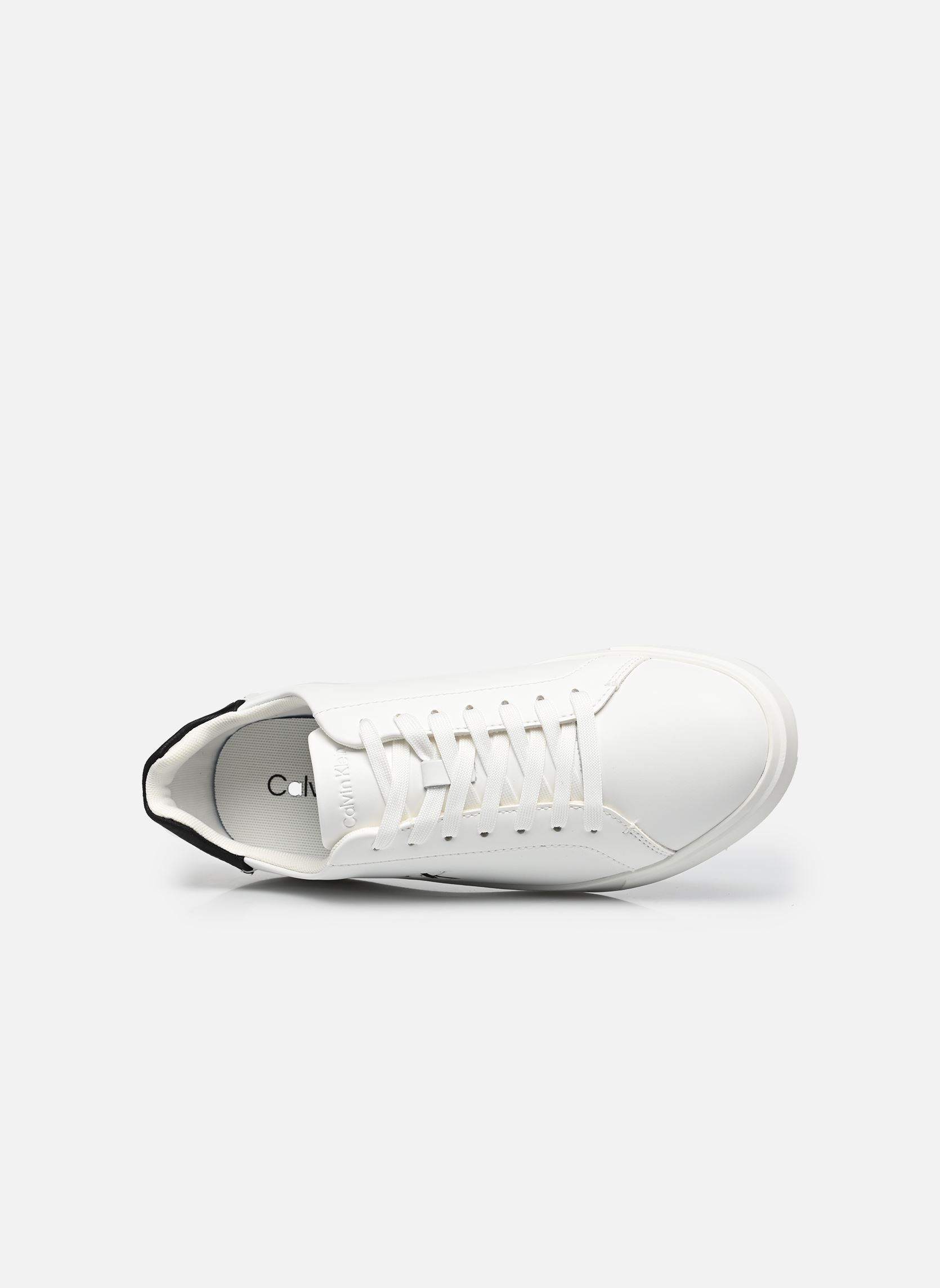 Sneakers LOW PRO CUP LACEUP L dames wit Calvin Klein Sneakers LOW PRO CUP LACEUP L dames wit BRIGHT WHITE/BLACK