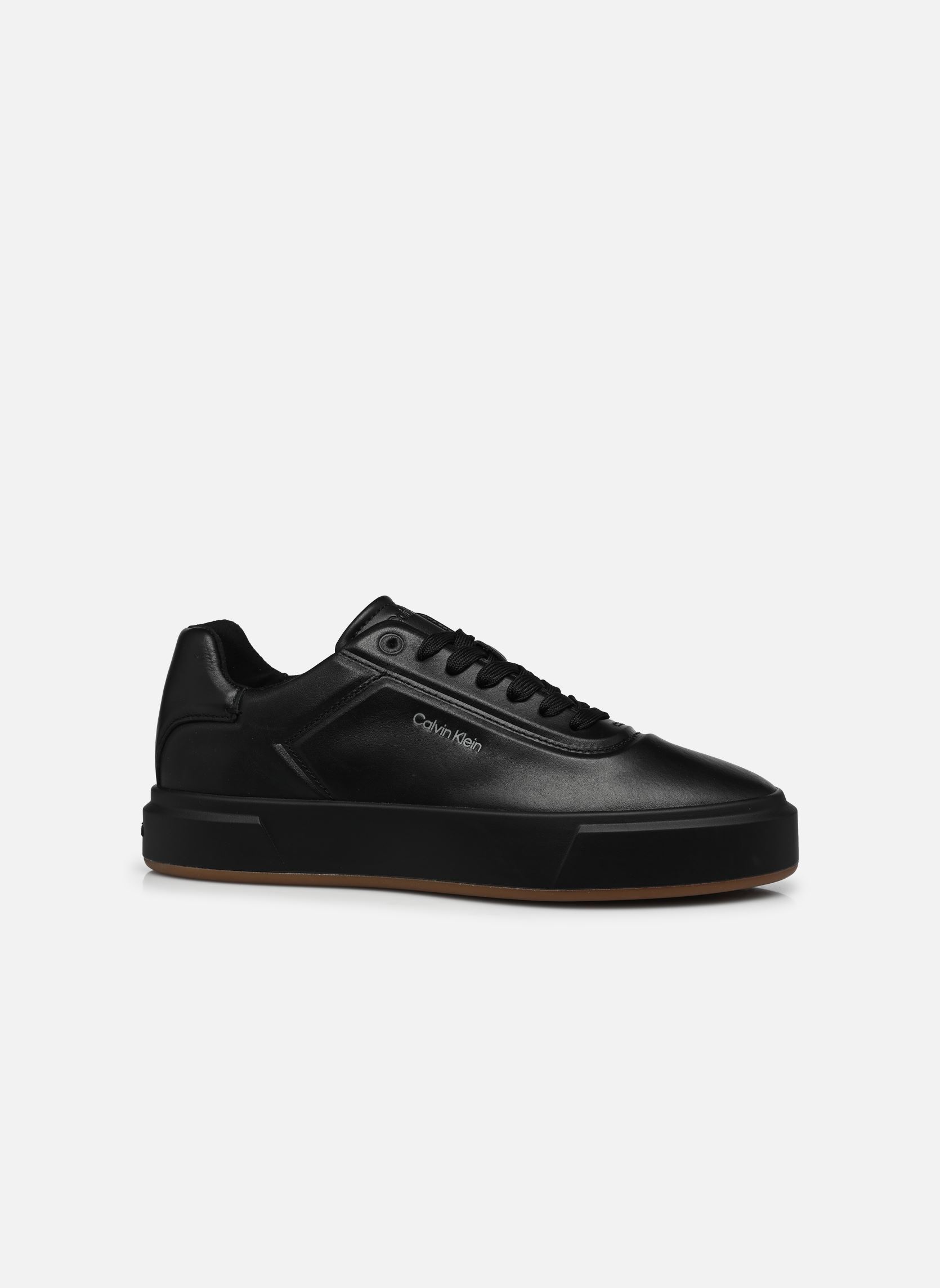 Baskets BASKET CUPSOLE OXF L femme noir Calvin Klein Baskets BASKET CUPSOLE OXF L femme noir BLACK/DARK GUM
