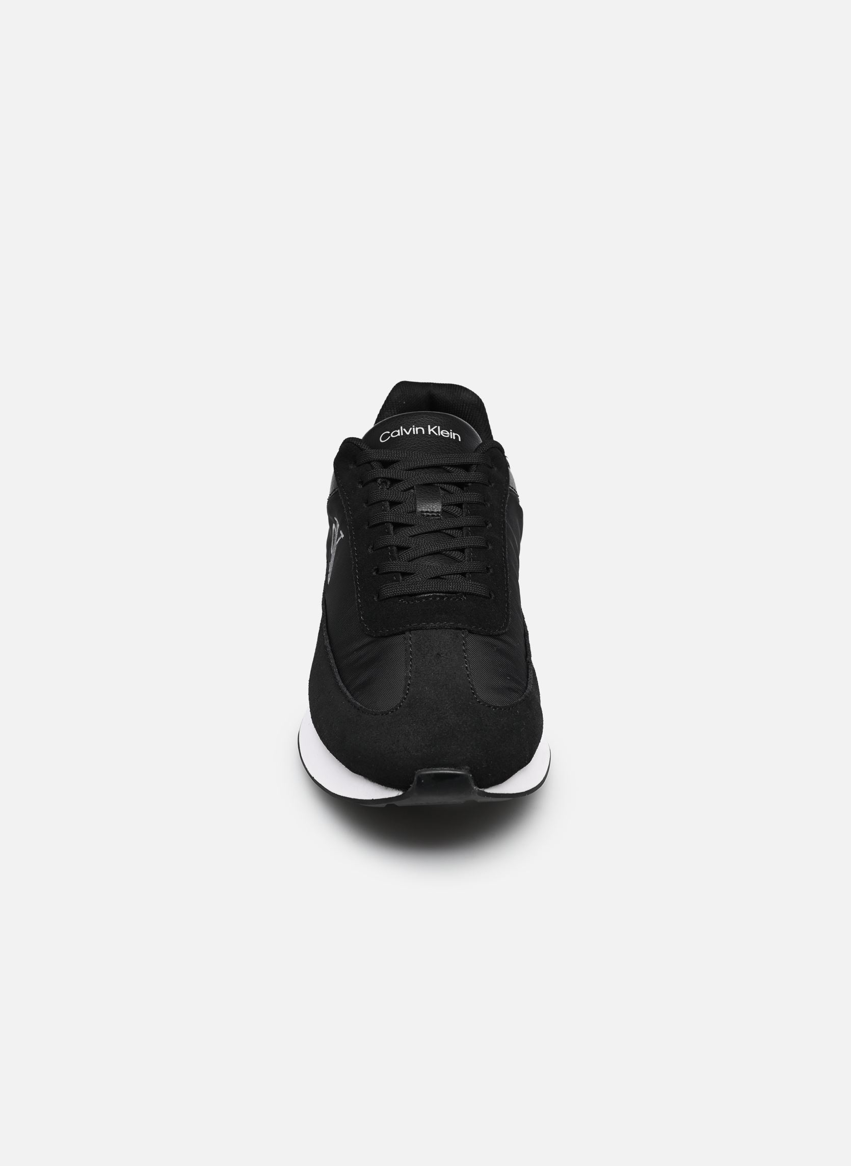Sport Sneakers RETRO RUNNER LACEUP dames zwart Calvin Klein Sport Sneakers RETRO RUNNER LACEUP dames zwart BLACK/BRIGHT WHITE