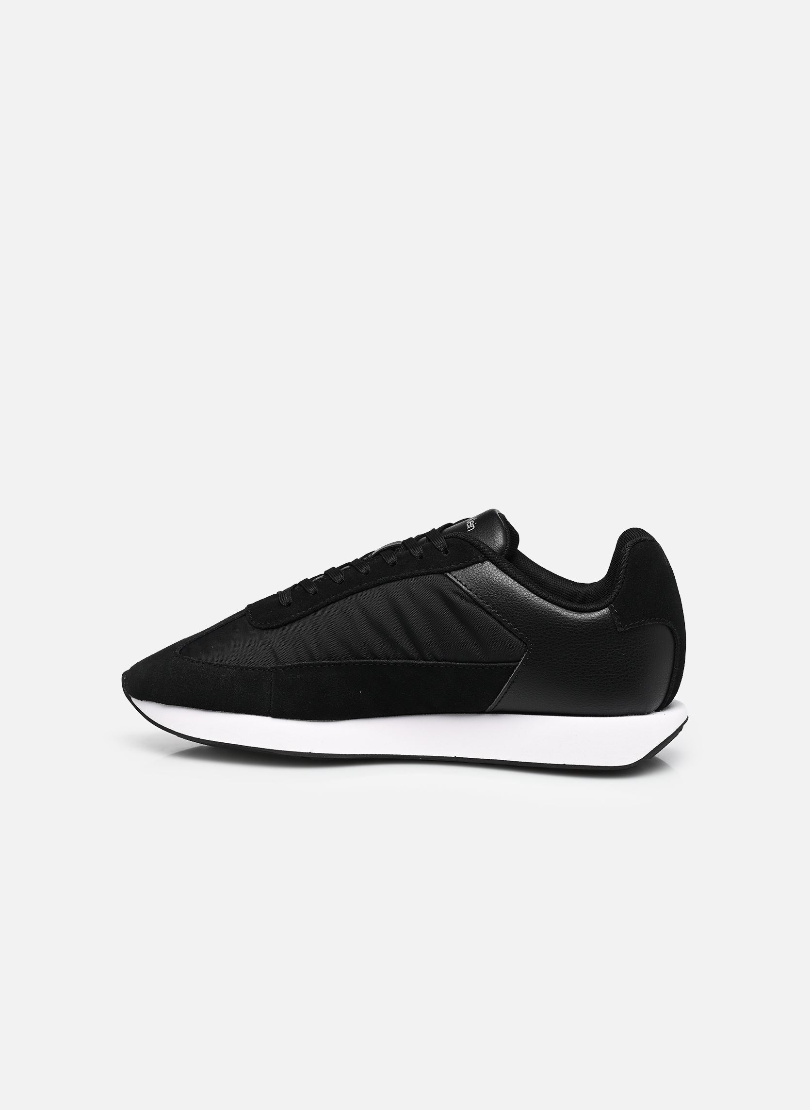 Sport Sneakers RETRO RUNNER LACEUP dames zwart Calvin Klein Sport Sneakers RETRO RUNNER LACEUP dames zwart BLACK/BRIGHT WHITE