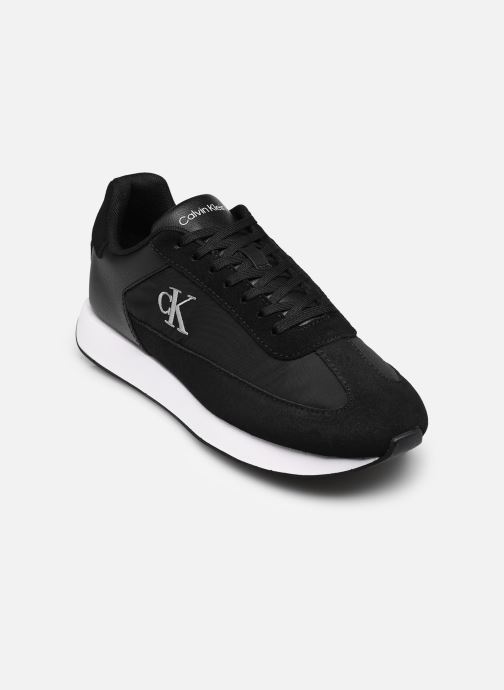 Calvin Klein Baskets de sport RETRO RUNNER LACEUP femme noir