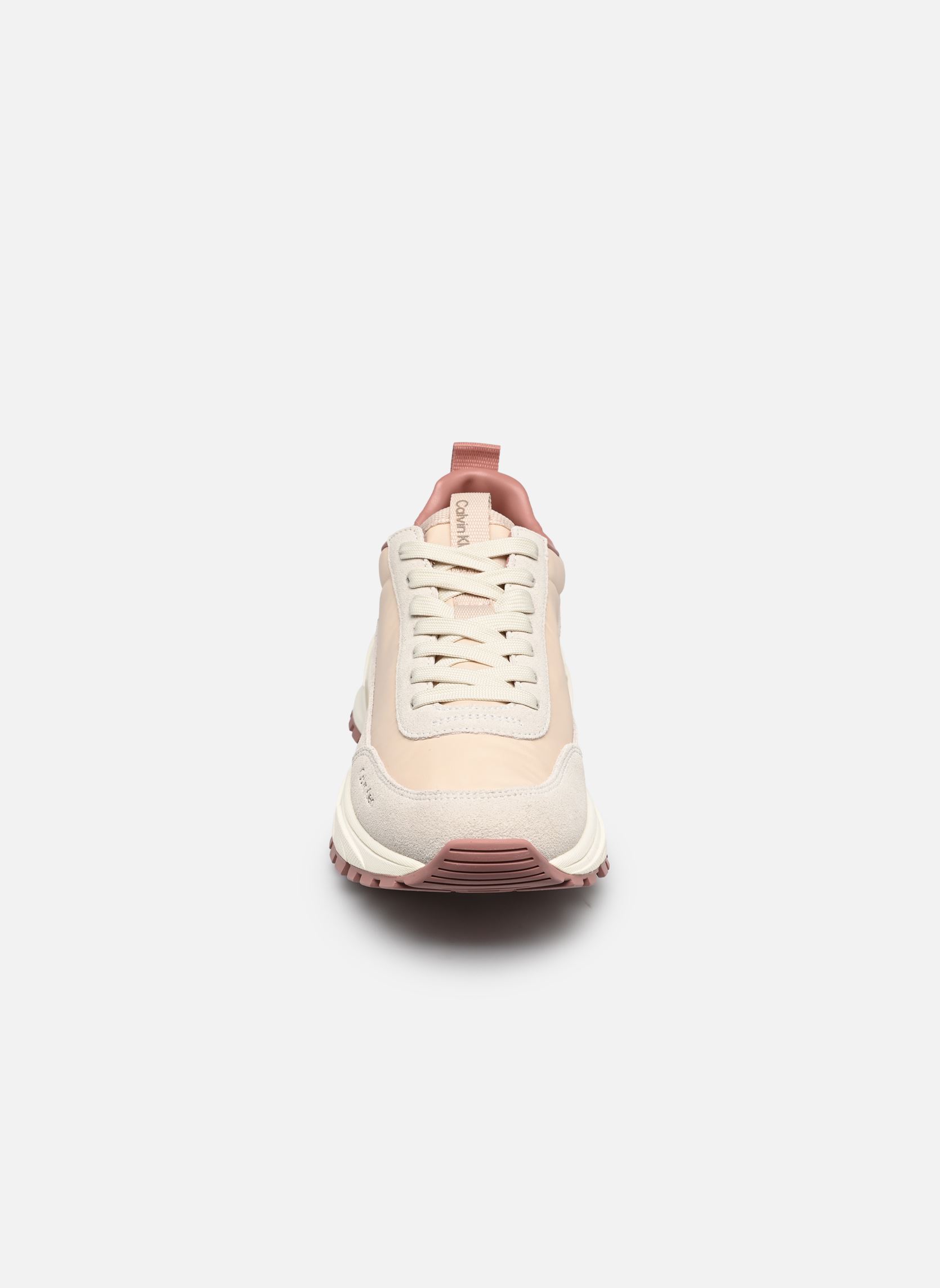 Sneakers HIKE RUNNER MG NYLON dames beige Calvin Klein Sneakers HIKE RUNNER MG NYLON dames beige WHISPER PINK/DK ECRU/DUSTY ROS