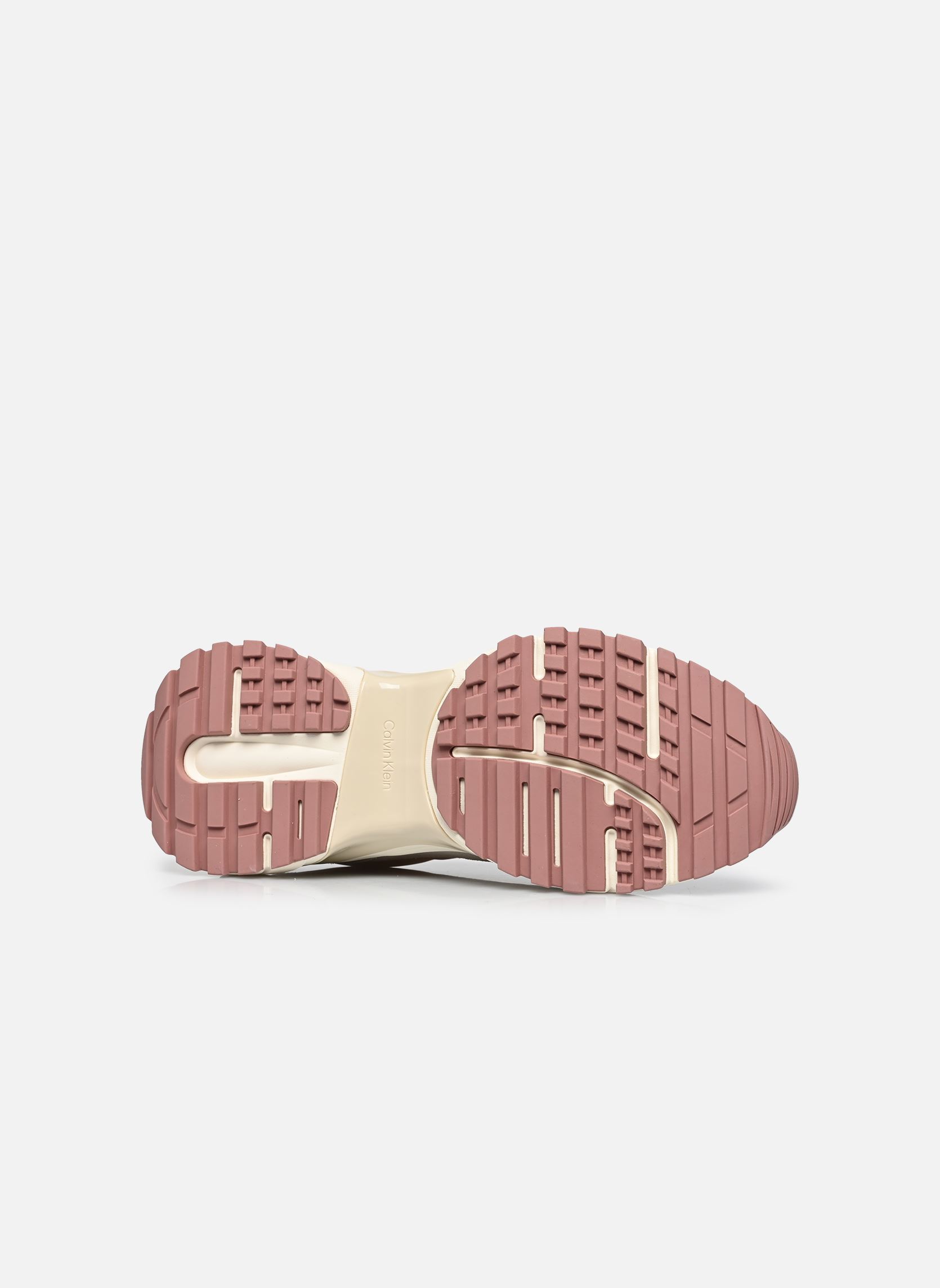 Sneakers HIKE RUNNER MG NYLON dames beige Calvin Klein Sneakers HIKE RUNNER MG NYLON dames beige WHISPER PINK/DK ECRU/DUSTY ROS