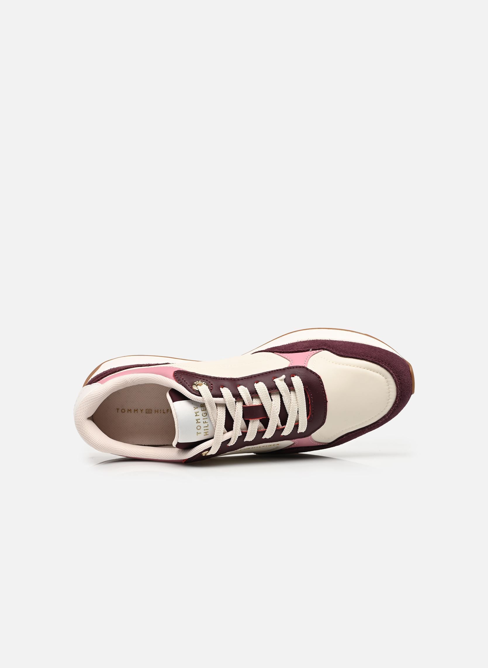 Baskets basses MIX MATERIAL RUNNER femme multicolore Tommy Hilfiger Baskets basses MIX MATERIAL RUNNER femme multicolore SOFT CREAM