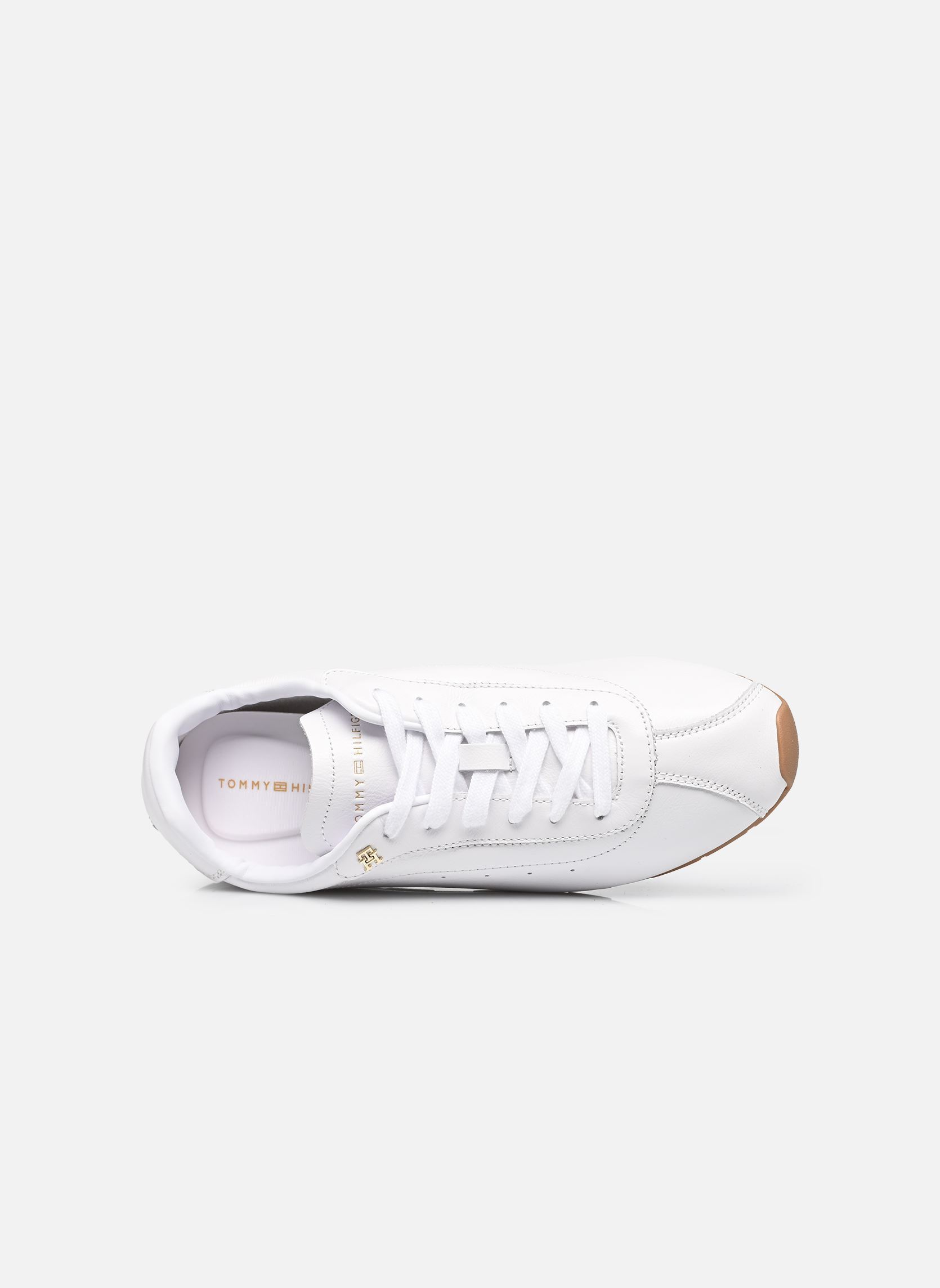 Lage sneakers TH LOW PROFILE RUNNE dames wit Tommy Hilfiger Lage sneakers TH LOW PROFILE RUNNE dames wit WHITE