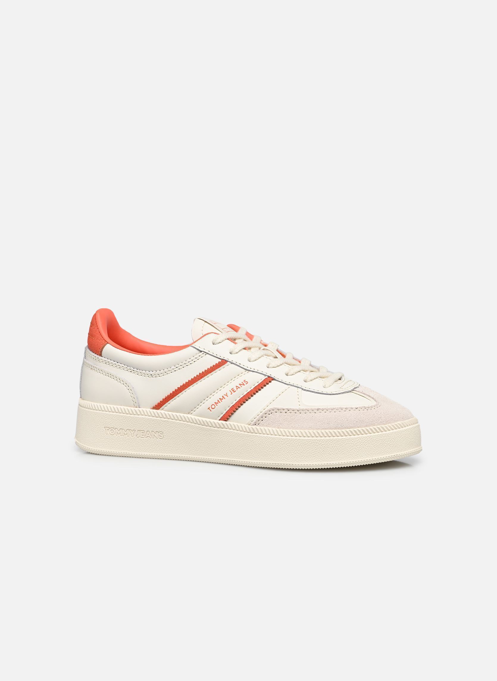 Baskets basses THE GREENWICH EDGE F femme blanc Tommy Hilfiger Baskets basses THE GREENWICH EDGE F femme blanc IVORY/IBIZA SUNSET