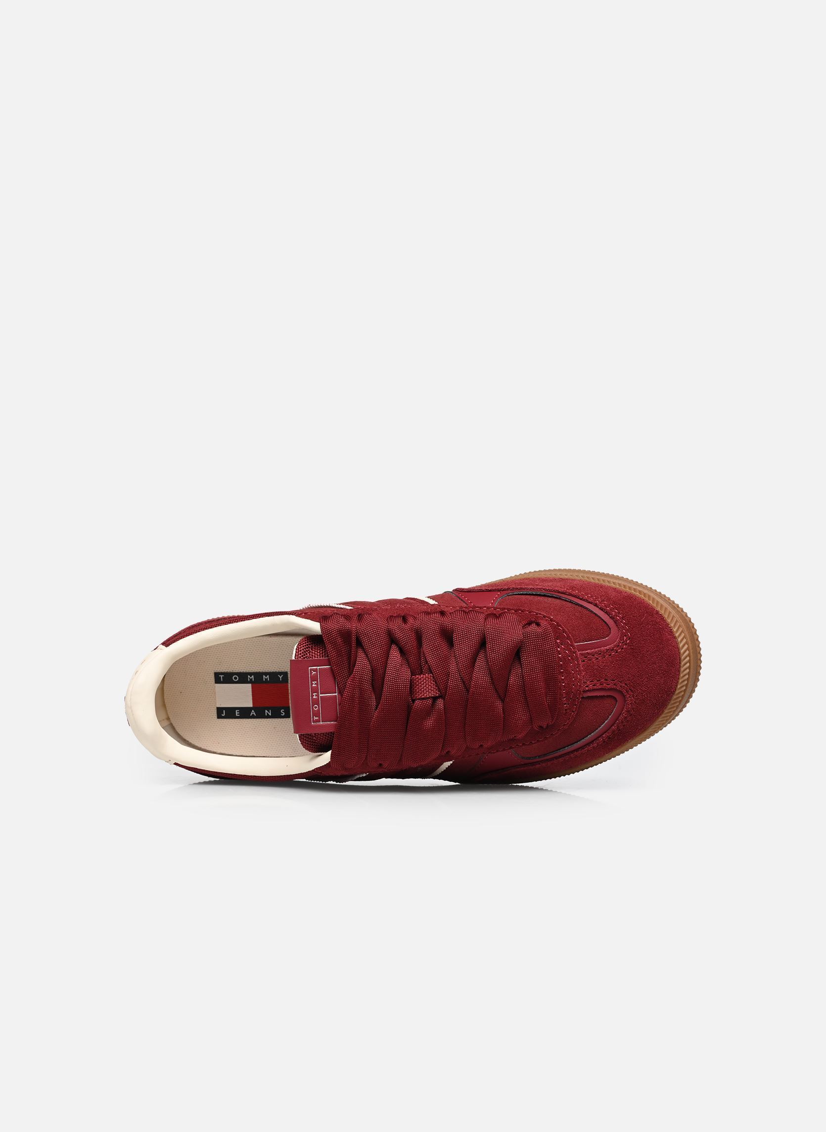 Lage sneakers THE GREENWICH EDGE S dames rood Tommy Hilfiger Lage sneakers THE GREENWICH EDGE S dames rood DEEP DAHLIA