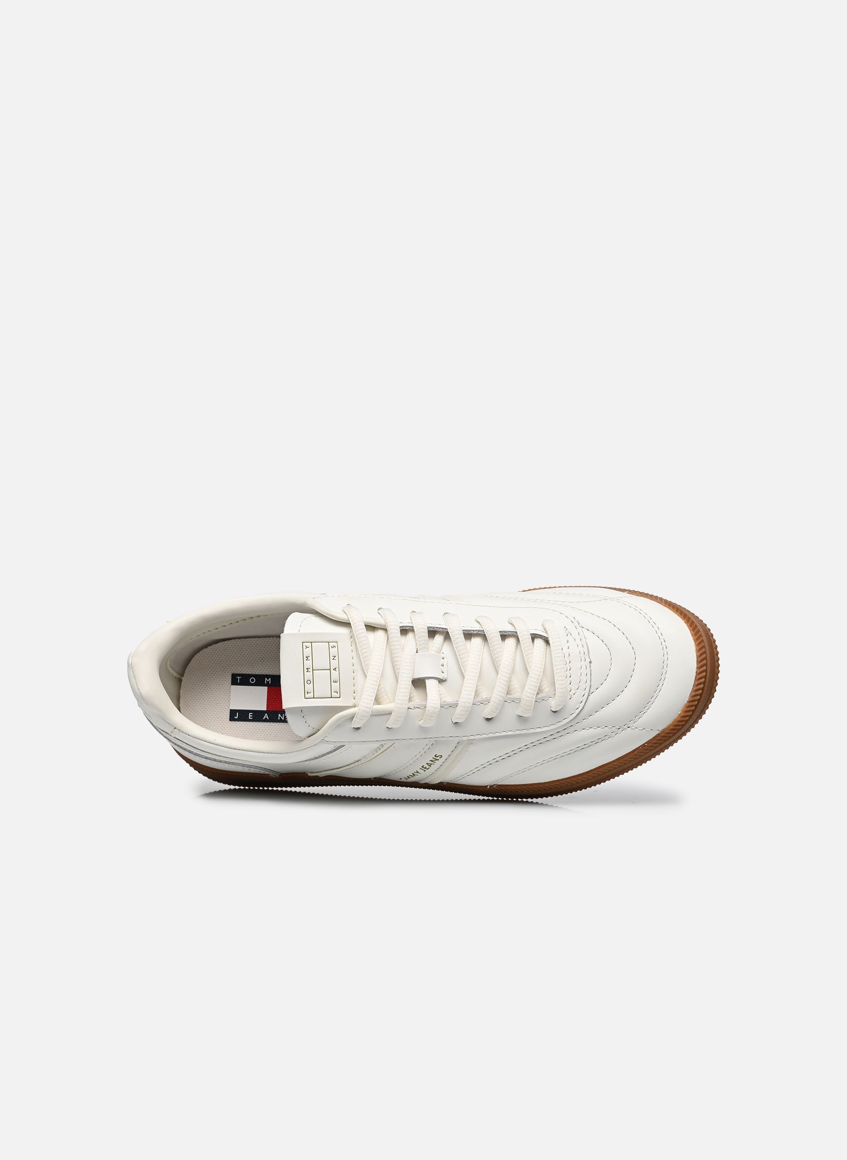 Lage sneakers THE GREENWICH EDGE L dames wit Tommy Hilfiger Lage sneakers THE GREENWICH EDGE L dames wit ECRU