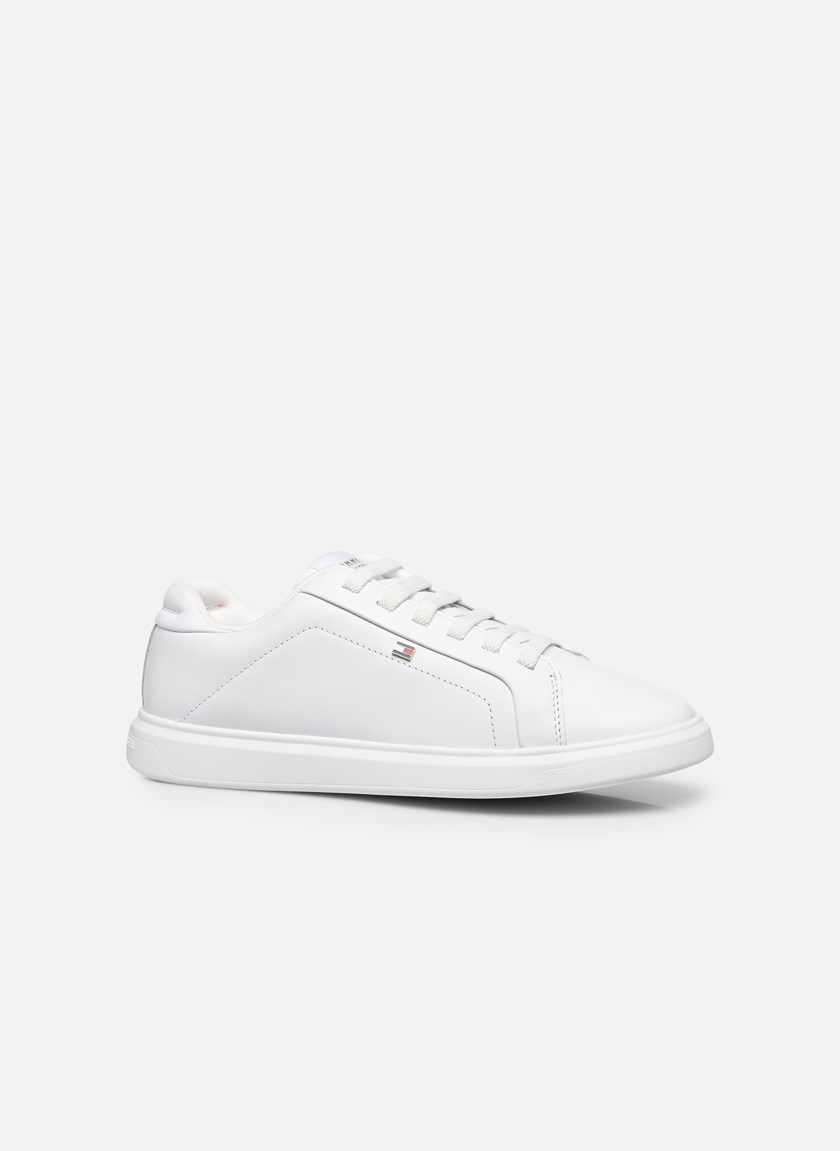 Lage sneakers TH ICON COURT LIGHT dames wit Tommy Hilfiger Lage sneakers TH ICON COURT LIGHT dames wit WHITE