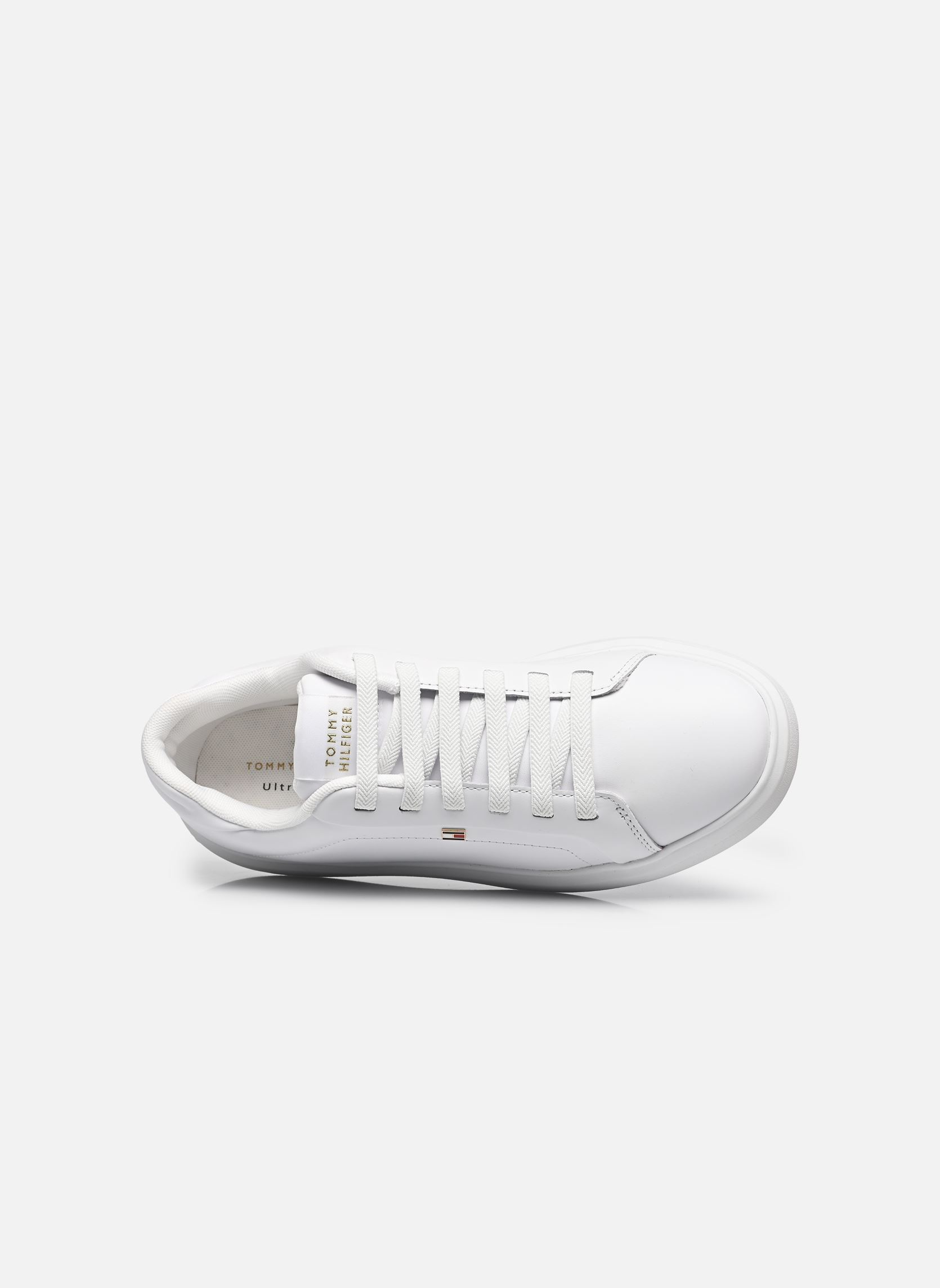 Lage sneakers TH ICON COURT LIGHT dames wit Tommy Hilfiger Lage sneakers TH ICON COURT LIGHT dames wit WHITE