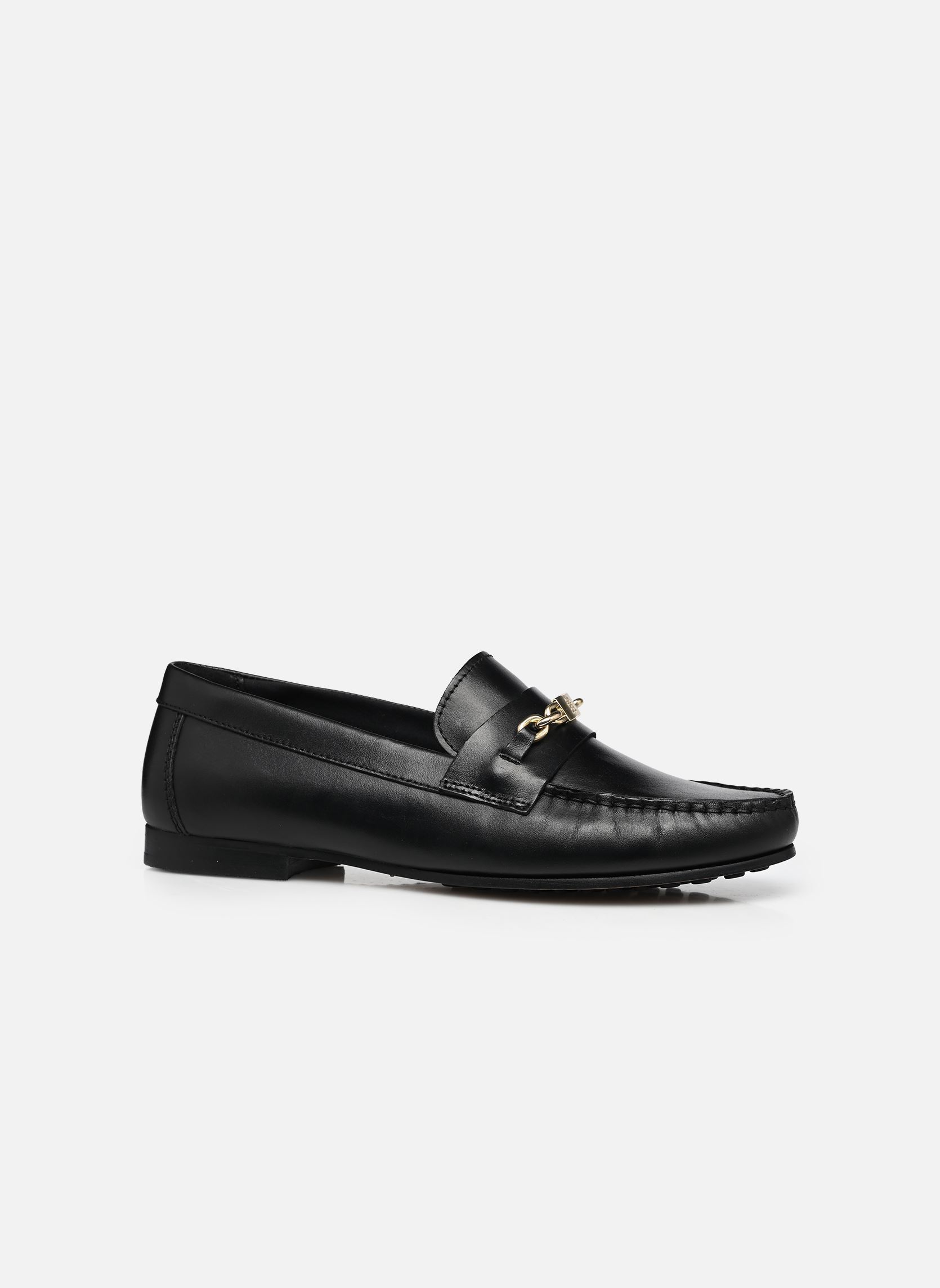 Mocassins TH CHAIN LEATHER LOA femme noir Tommy Hilfiger Mocassins TH CHAIN LEATHER LOA femme noir BLACK