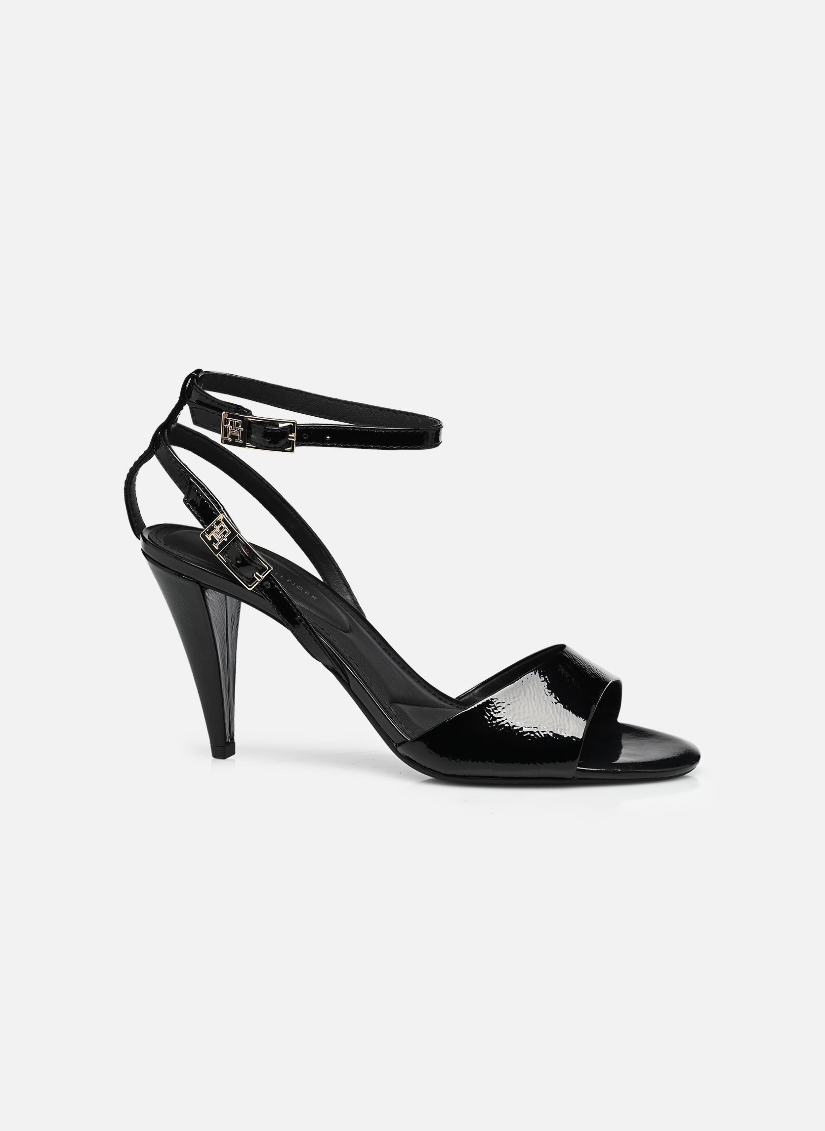 Sandales TH ELEGANT PATENT SA femme noir Tommy Hilfiger Sandales TH ELEGANT PATENT SA femme noir BLACK