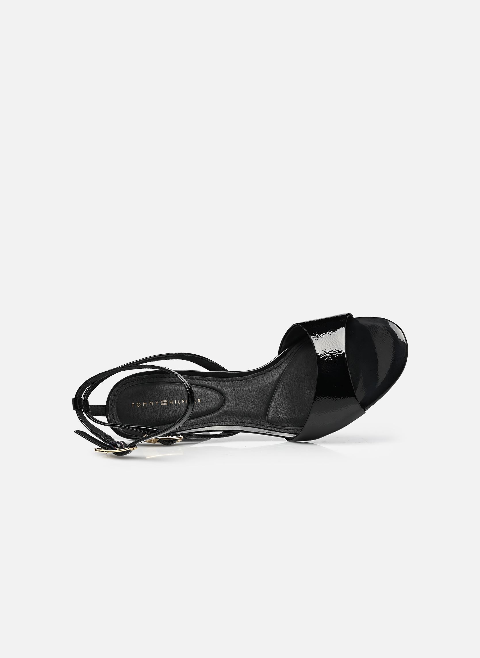 Sandales TH ELEGANT PATENT SA femme noir Tommy Hilfiger Sandales TH ELEGANT PATENT SA femme noir BLACK
