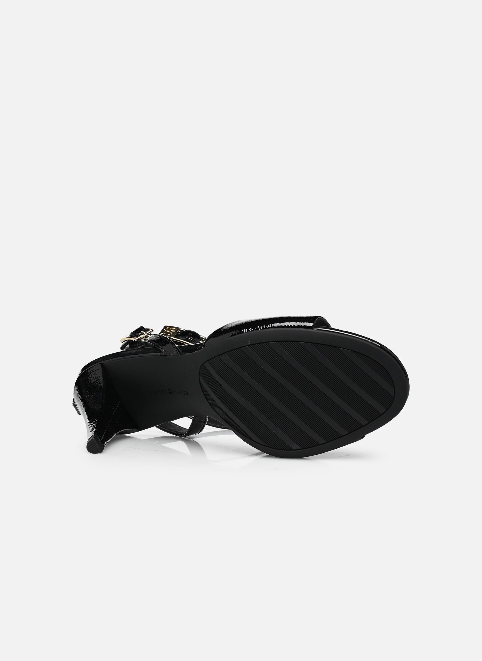 Sandales TH ELEGANT PATENT SA femme noir Tommy Hilfiger Sandales TH ELEGANT PATENT SA femme noir BLACK