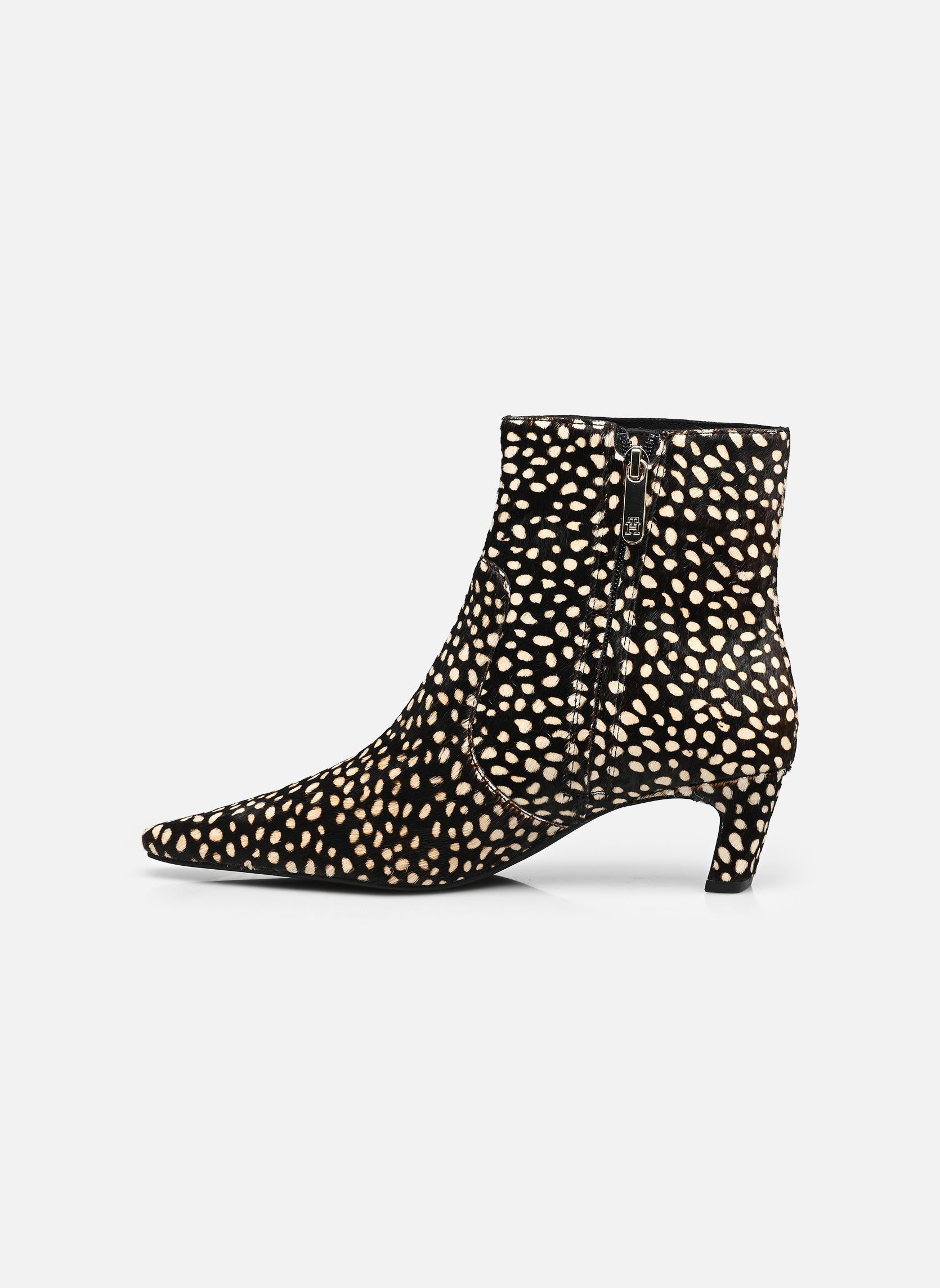 Enkellaarzen en boots TH SNOW LEOPARD BOOT dames zwart Tommy Hilfiger Enkellaarzen en boots TH SNOW LEOPARD BOOT dames zwart BLACK