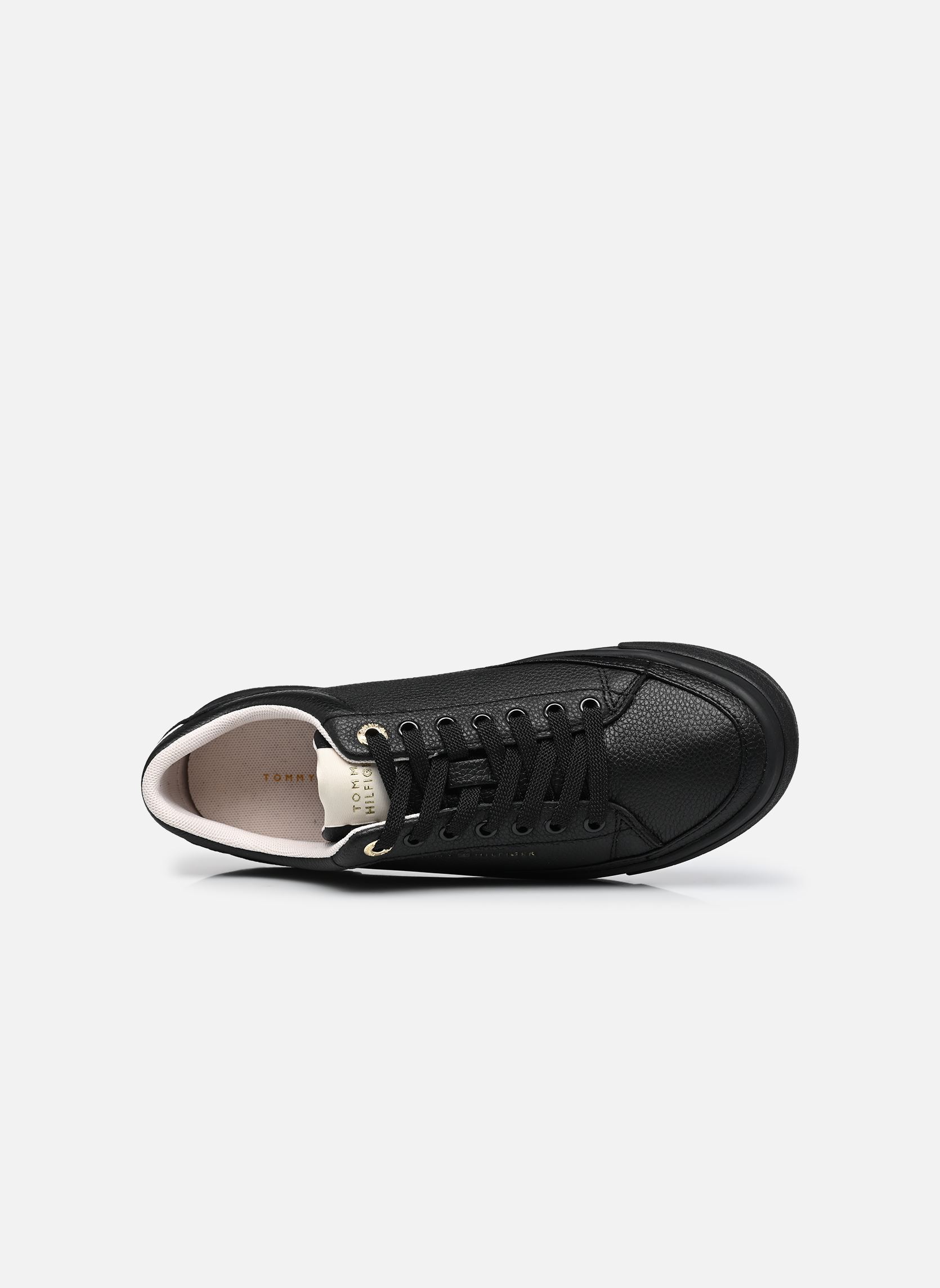 Niedrige Sneaker TH PLATFORM SNEAKER damen schwarz Tommy Hilfiger Niedrige Sneaker TH PLATFORM SNEAKER damen schwarz BLACK