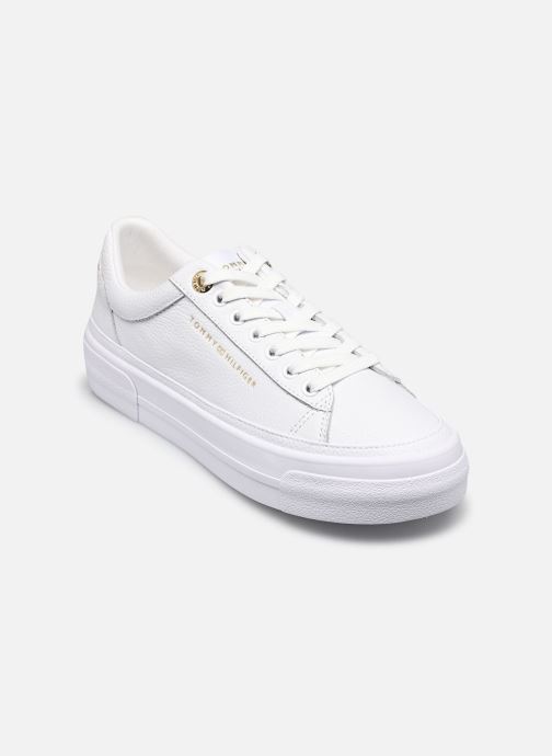 Tommy Hilfiger Lage sneakers TH FOXING PLATFORM L dames wit